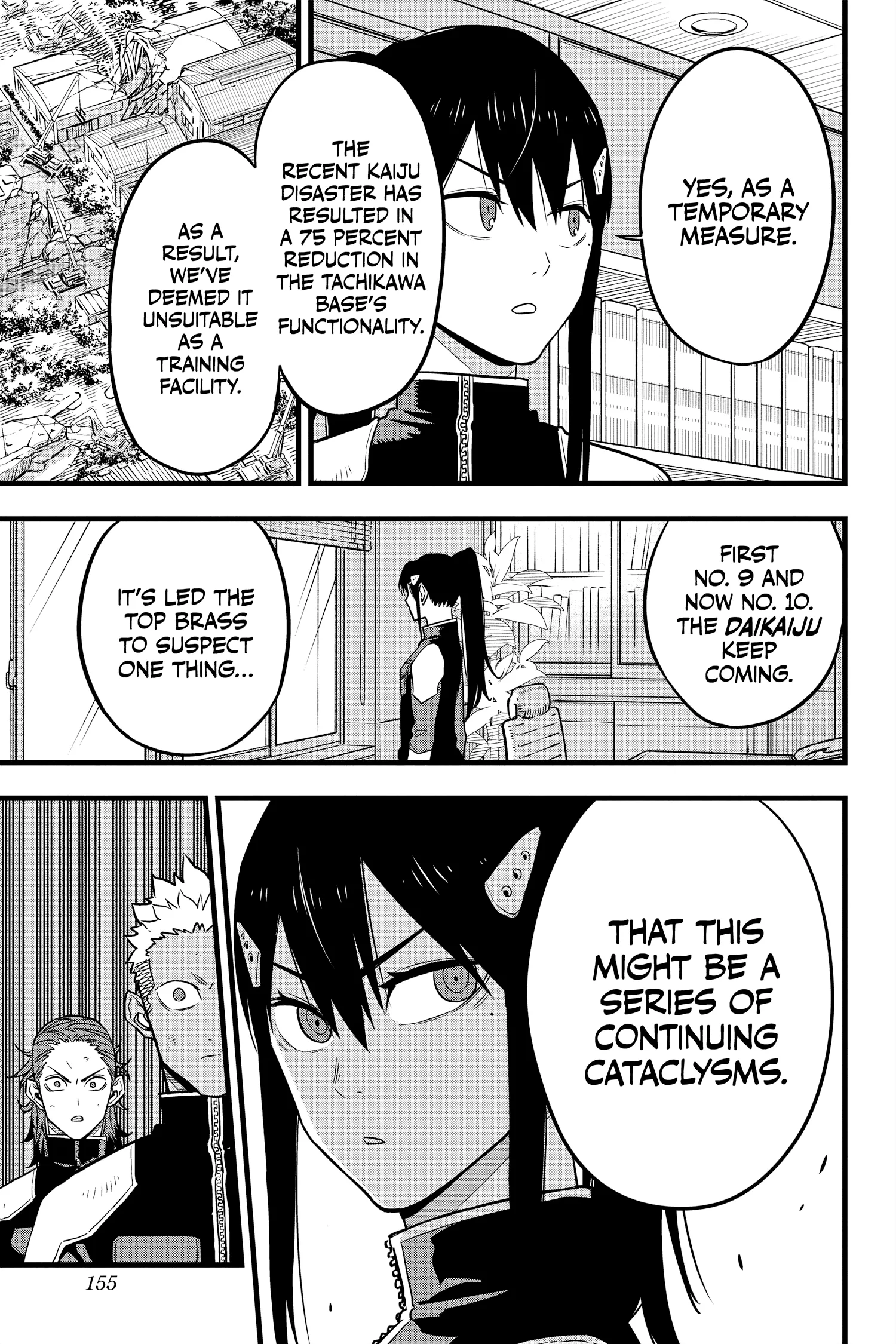 Kaiju No 8 Manga — Chapter Vol 4 — Page 145