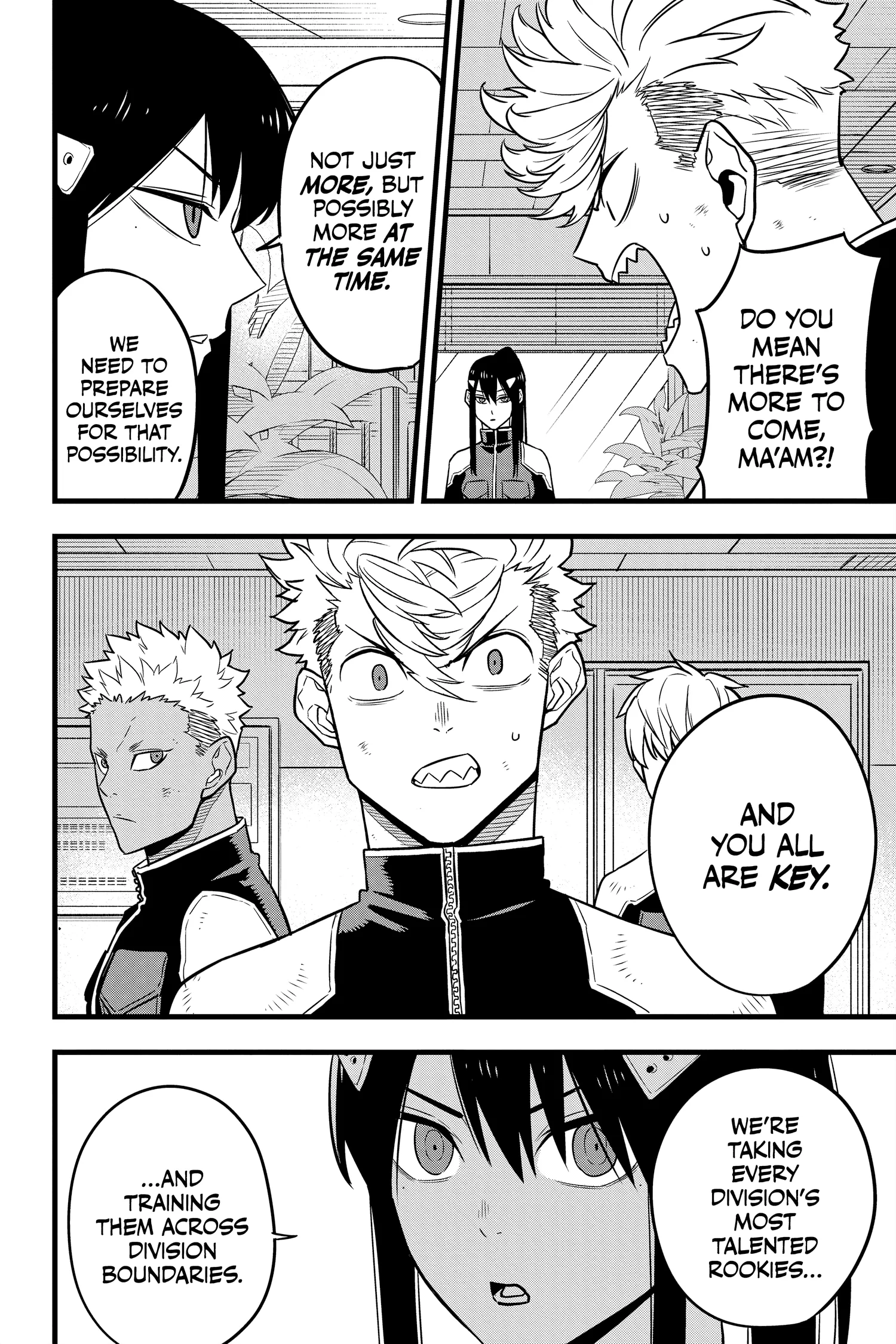 Kaiju No 8 Manga — Chapter Vol 4 — Page 146