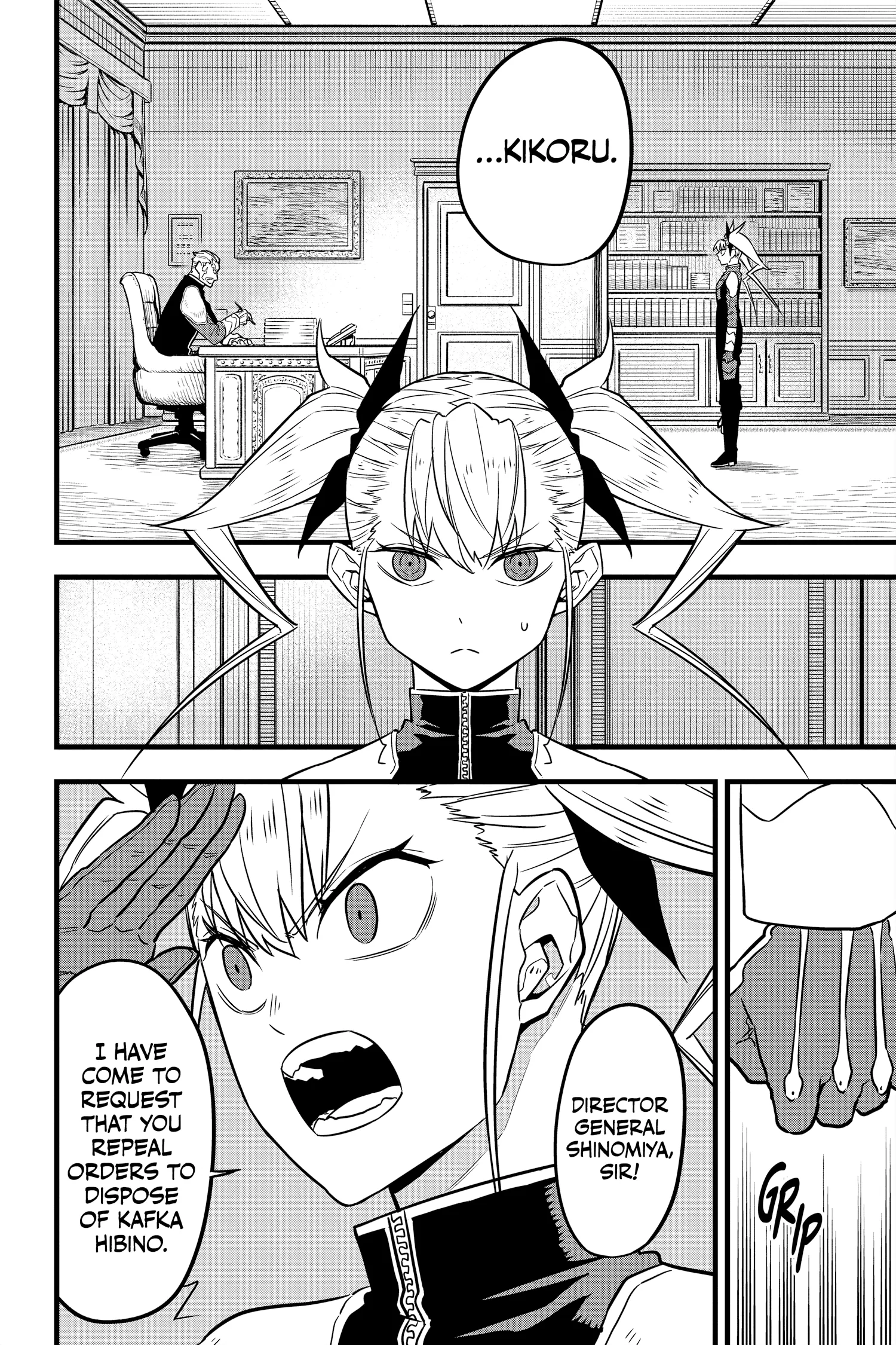 Kaiju No 8 Manga — Chapter Vol 4 — Page 150