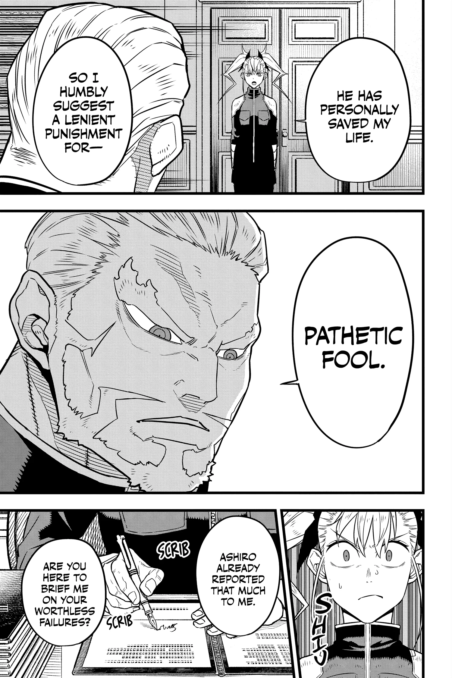 Kaiju No 8 Manga — Chapter Vol 4 — Page 151