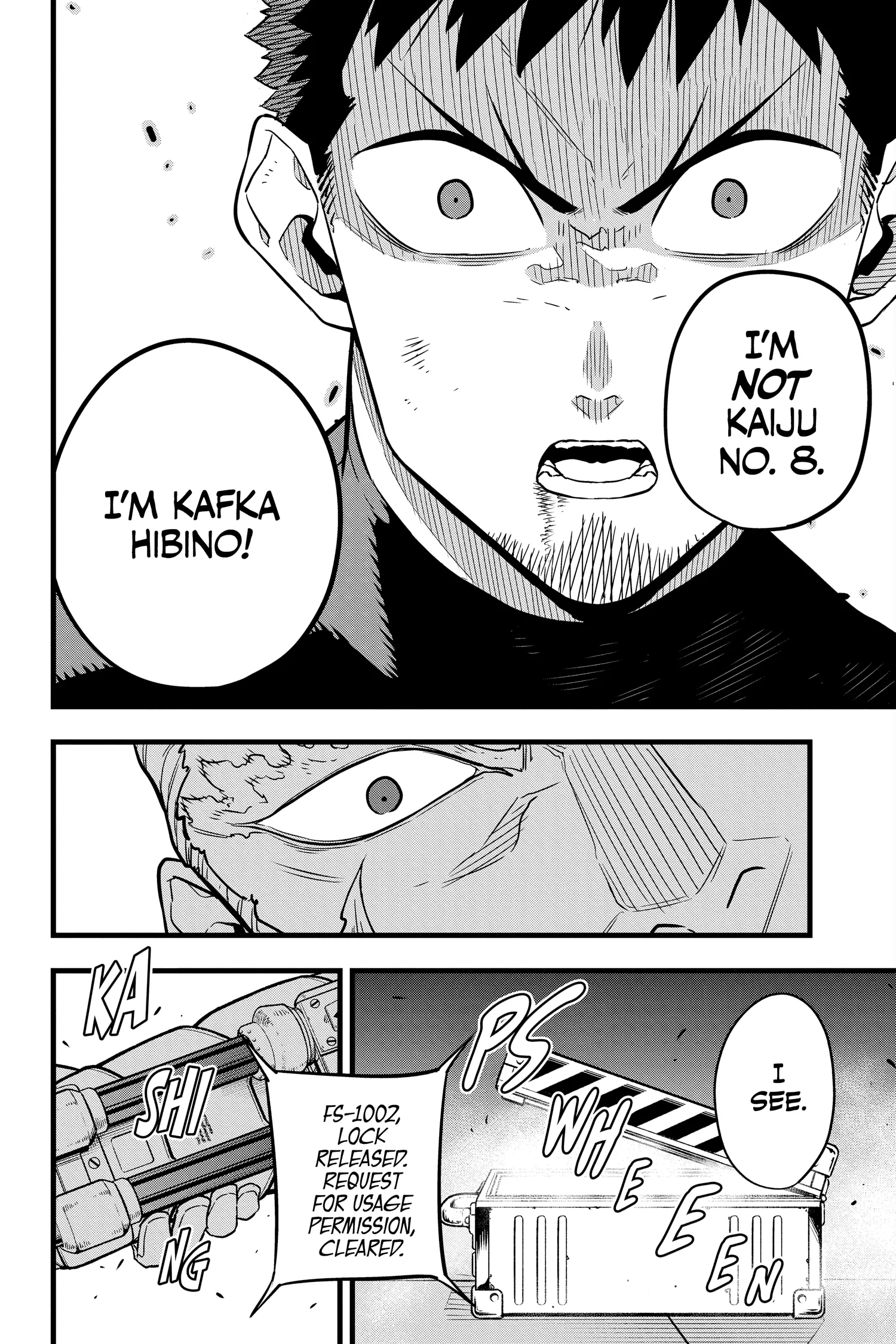 Kaiju No 8 Manga — Chapter Vol 4 — Page 165