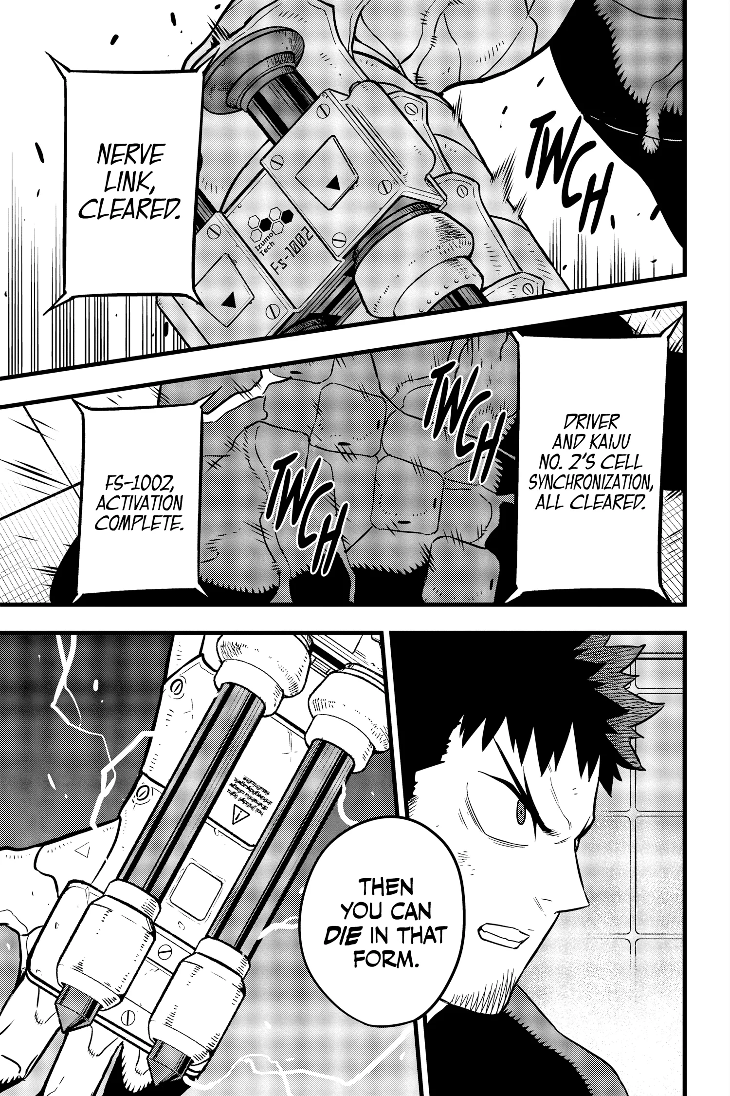Kaiju No 8 Manga — Chapter Vol 4 — Page 166