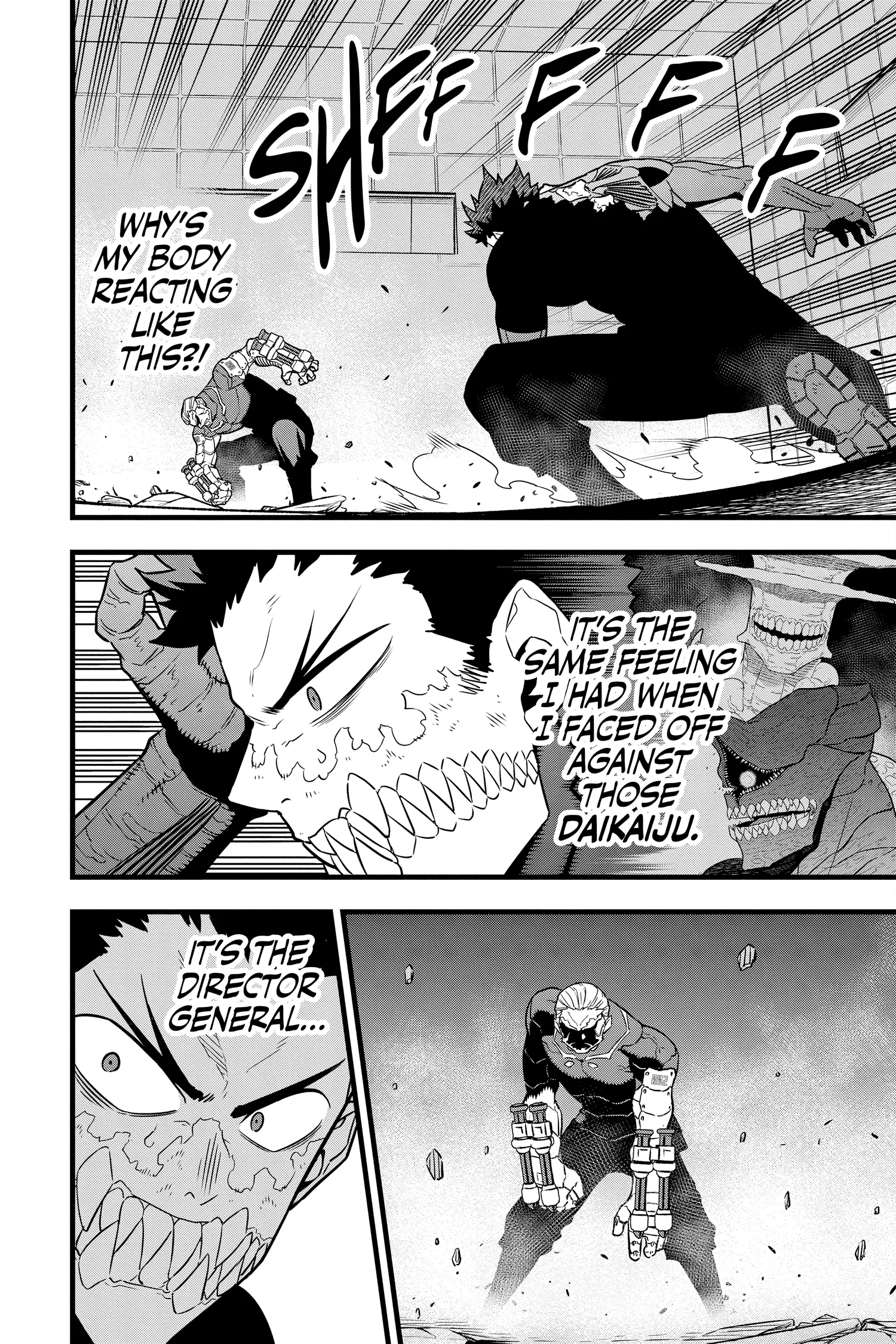 Kaiju No 8 Manga — Chapter Vol 4 — Page 174