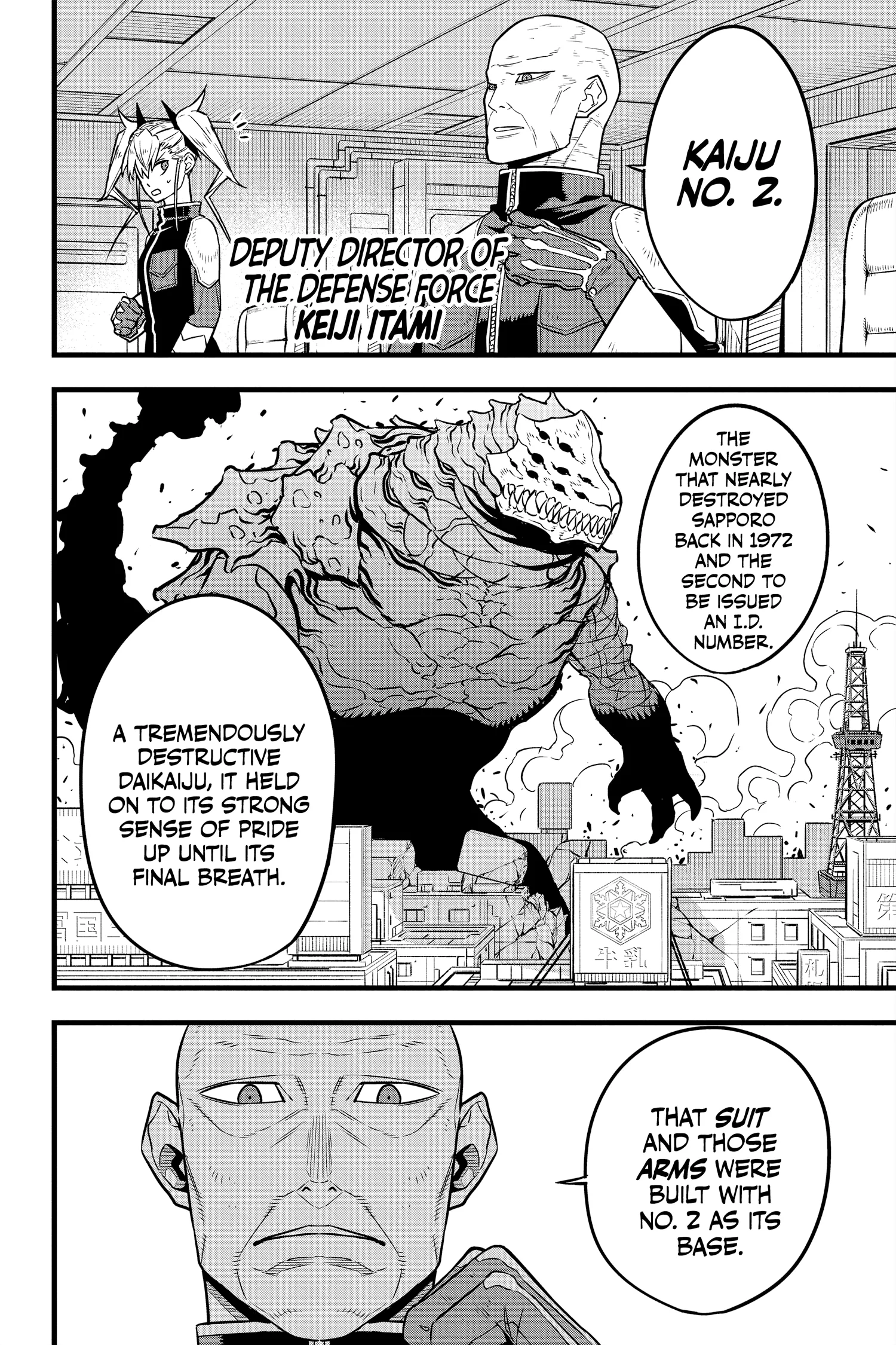 Kaiju No 8 Manga — Chapter Vol 4 — Page 176