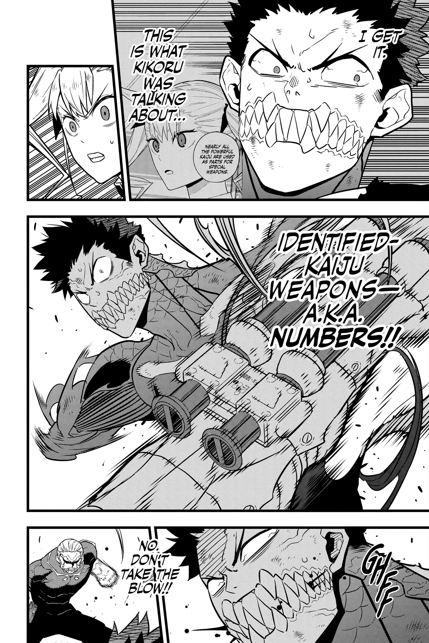 Kaiju No 8 Manga — Chapter Vol 4 — Page 178