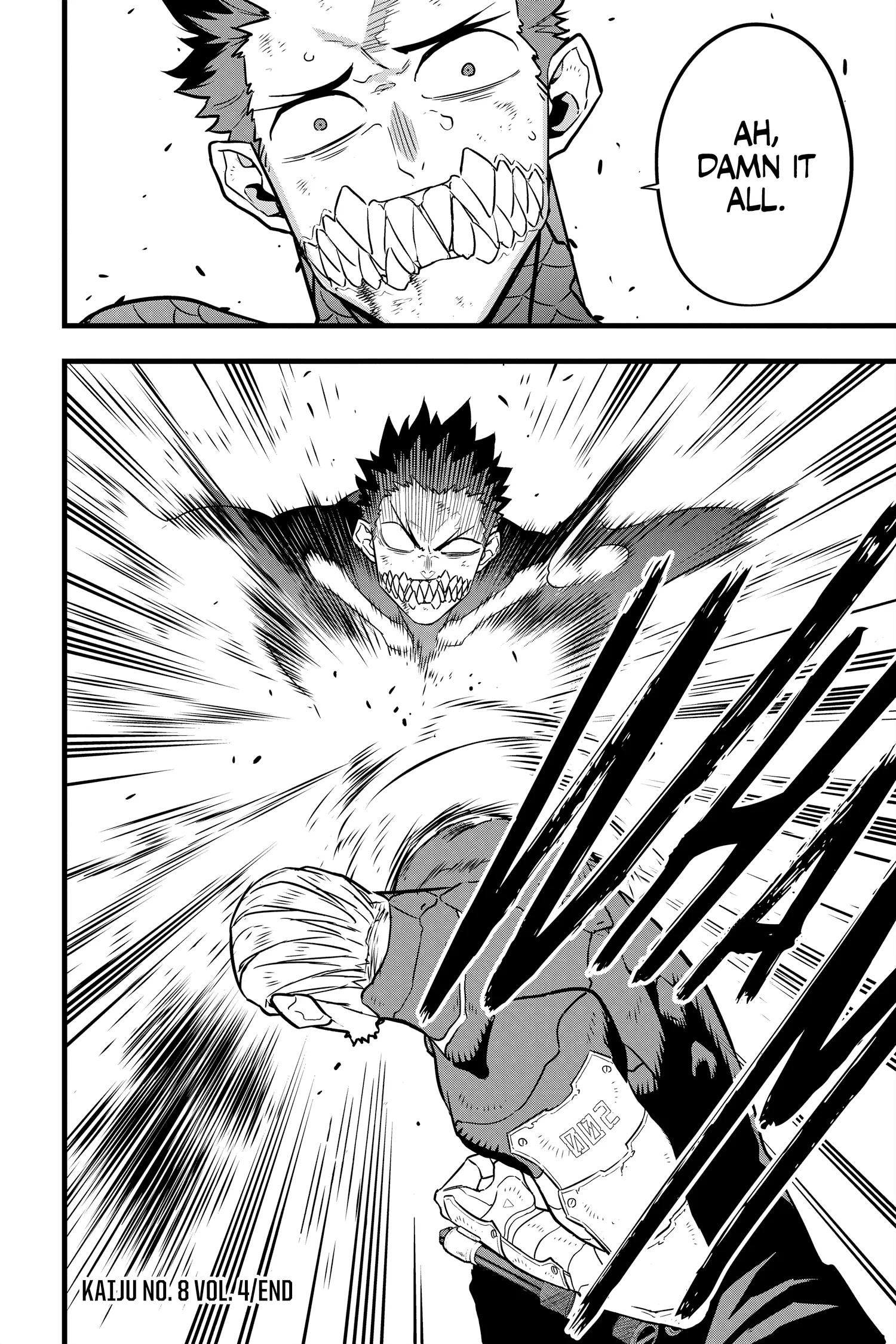 Kaiju No 8 Manga — Chapter Vol 4 — Page 180