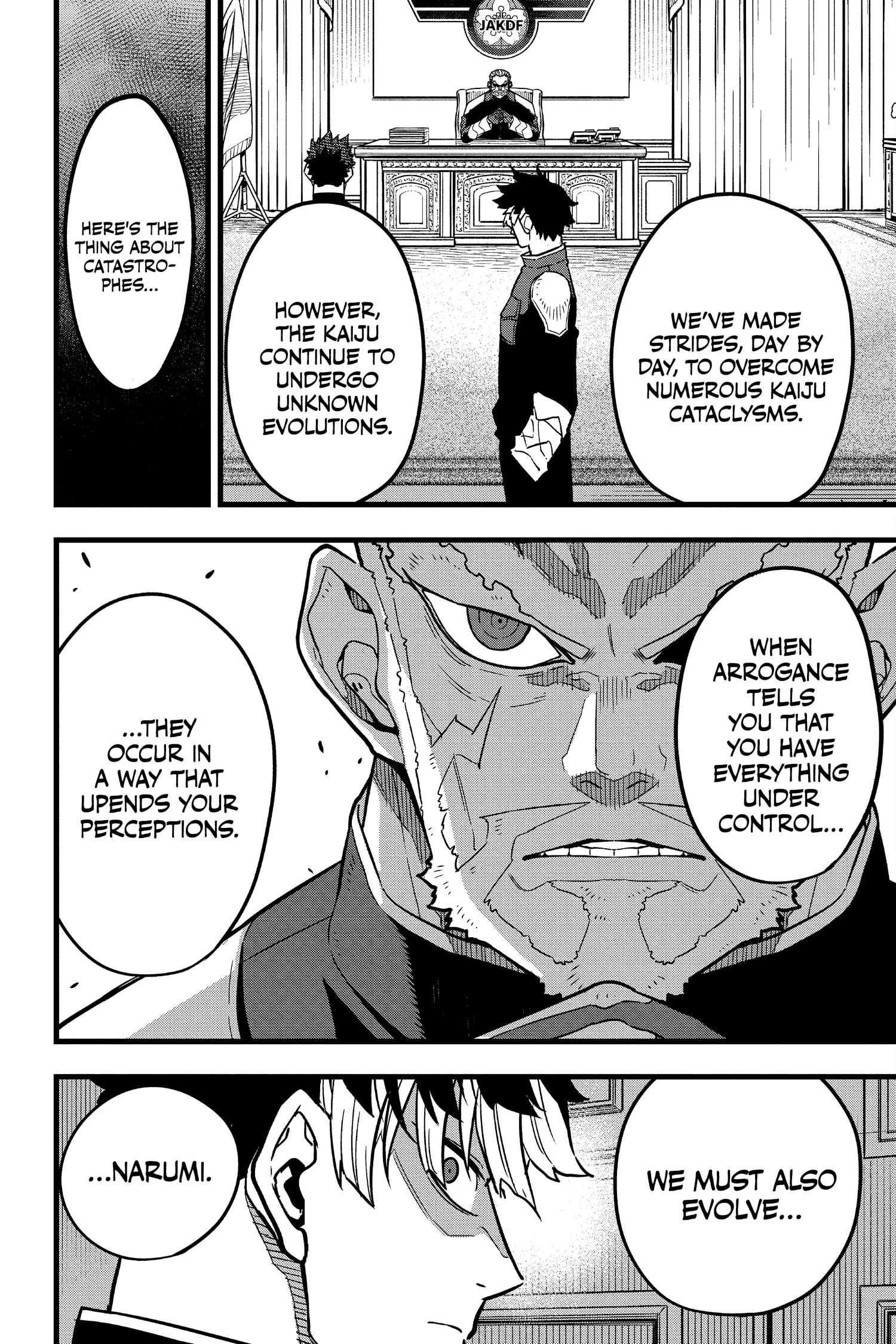 Kaiju No 8 Manga β Chapter Vol 5 β Page 105