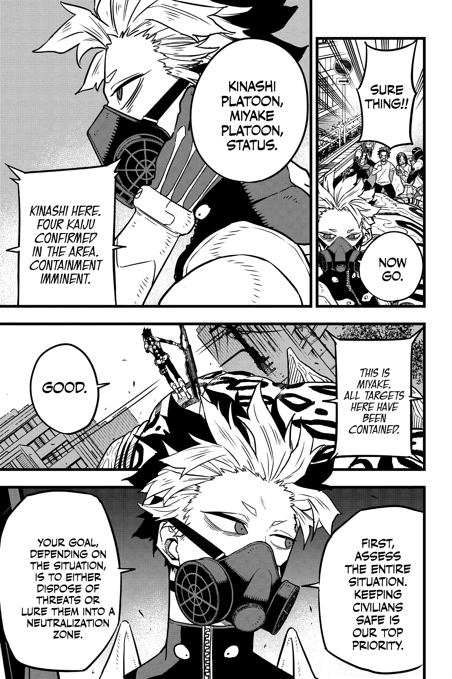 Kaiju No 8 Manga β Chapter Vol 5 β Page 129