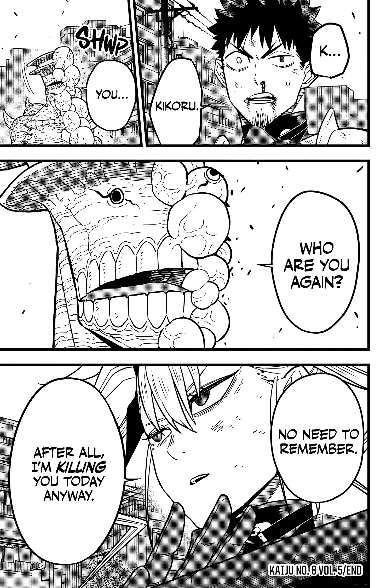 Kaiju No 8 Manga β Chapter Vol 5 β Page 176