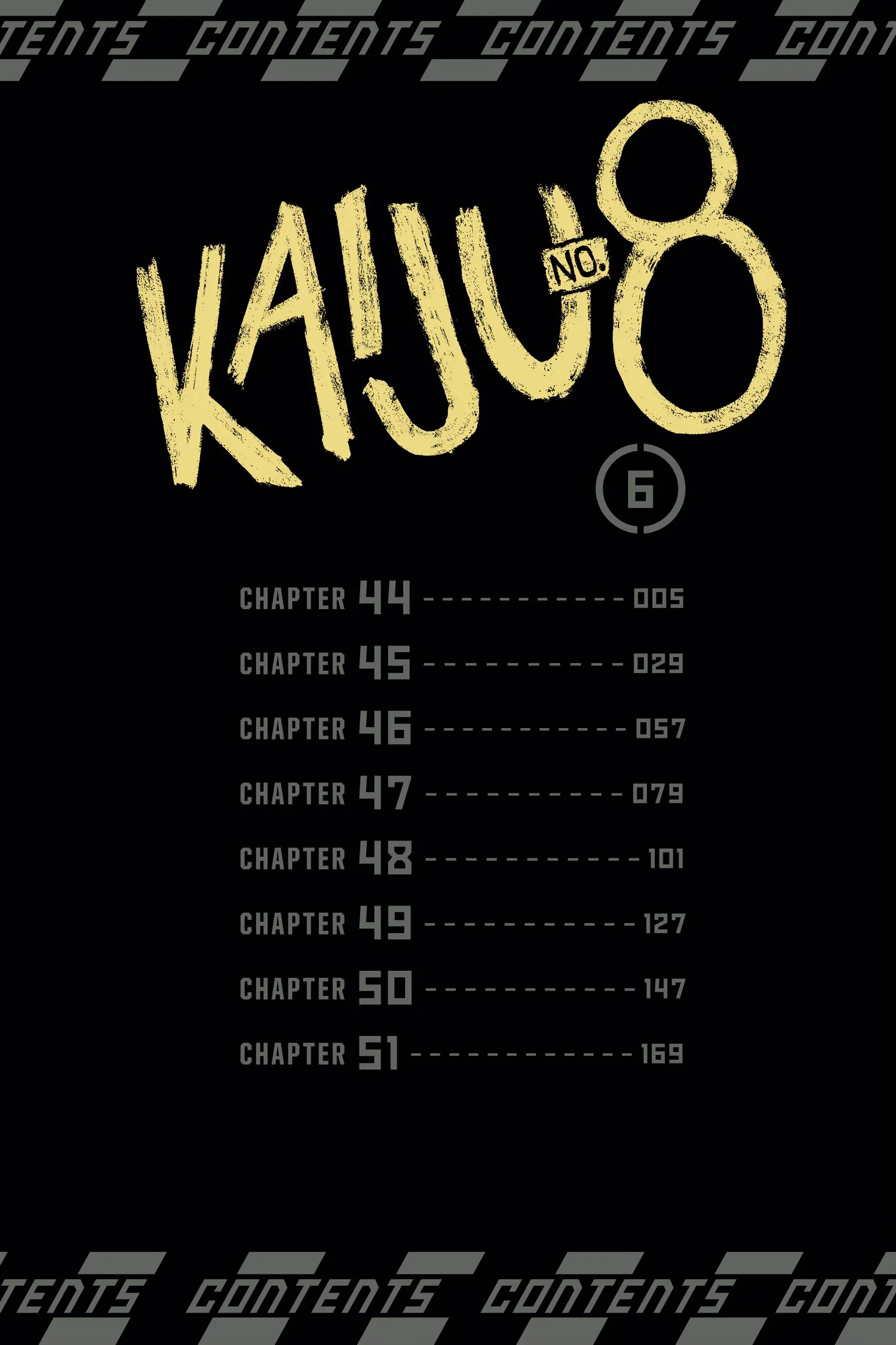 Kaiju No 8 Manga — Chapter Vol 6 — Page 5