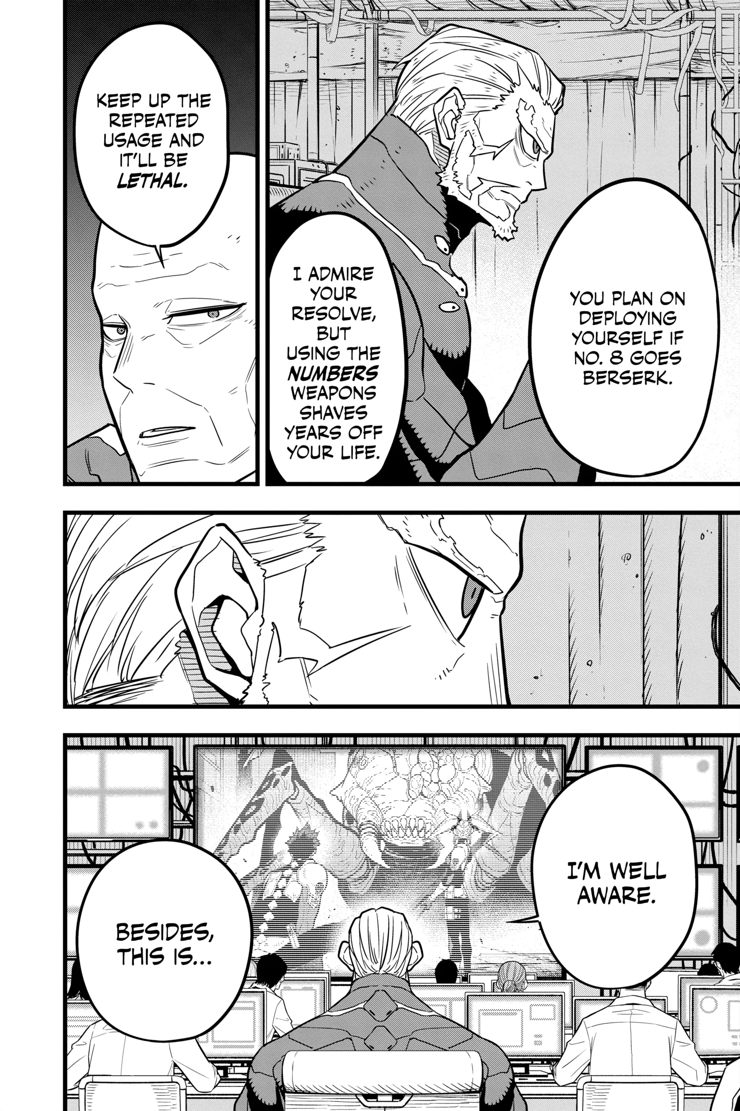 Kaiju No 8 Manga — Chapter Vol 6 — Page 7