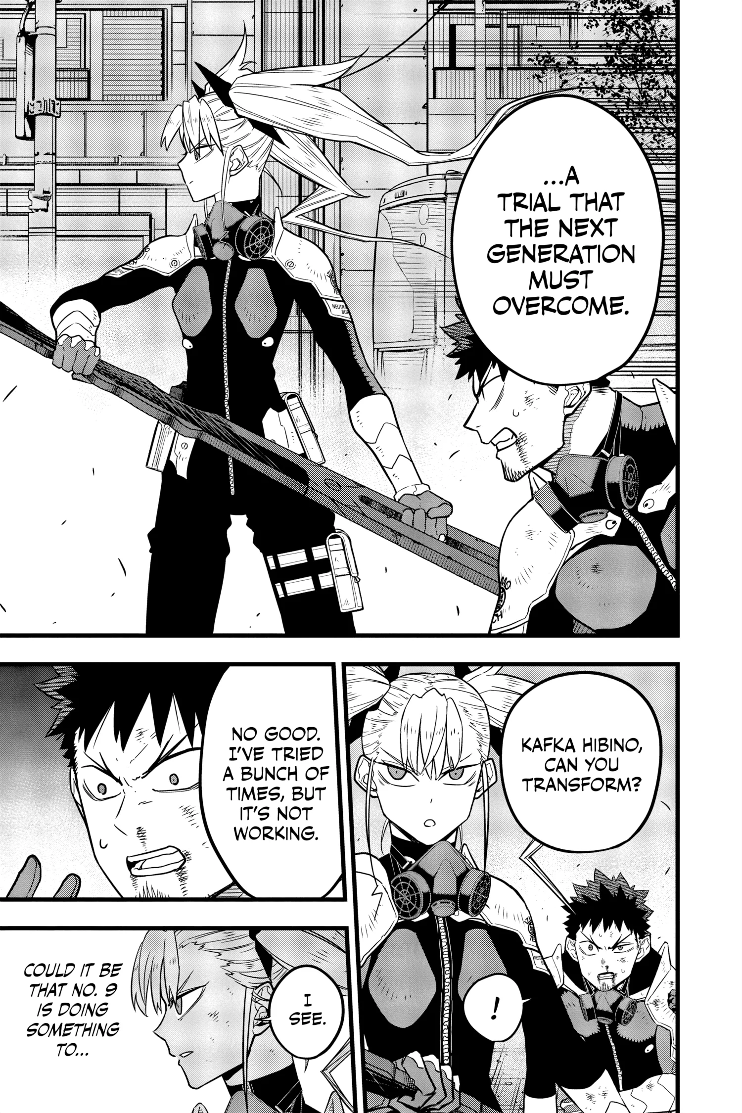 Kaiju No 8 Manga — Chapter Vol 6 — Page 8