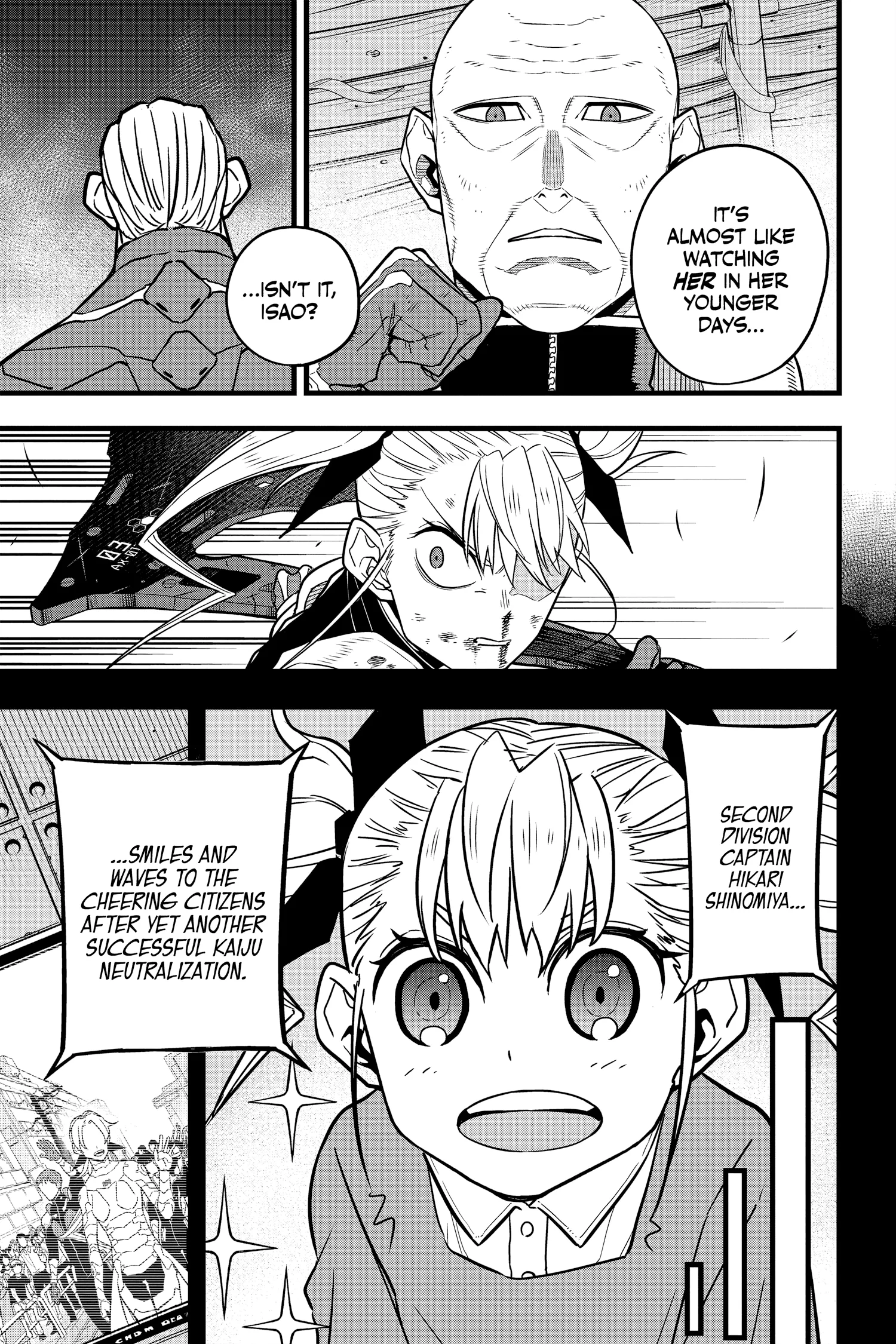Kaiju No 8 Manga — Chapter Vol 6 — Page 16