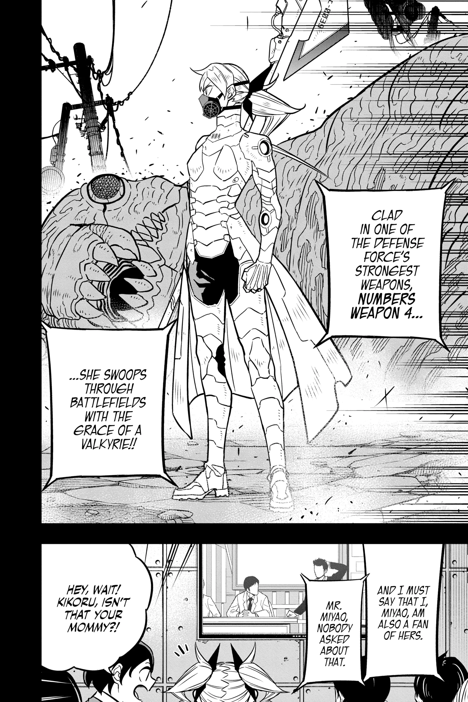 Kaiju No 8 Manga — Chapter Vol 6 — Page 17