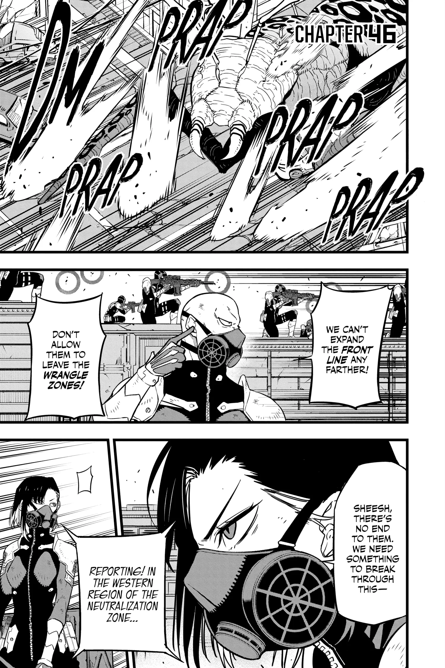 Kaiju No 8 Manga — Chapter Vol 6 — Page 54