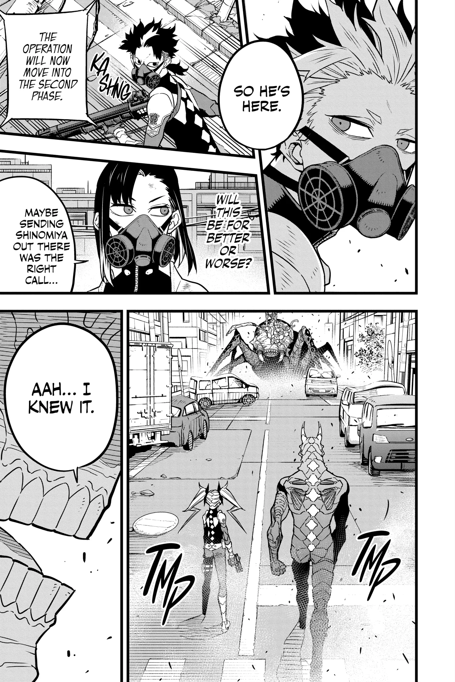 Kaiju No 8 Manga — Chapter Vol 6 — Page 56
