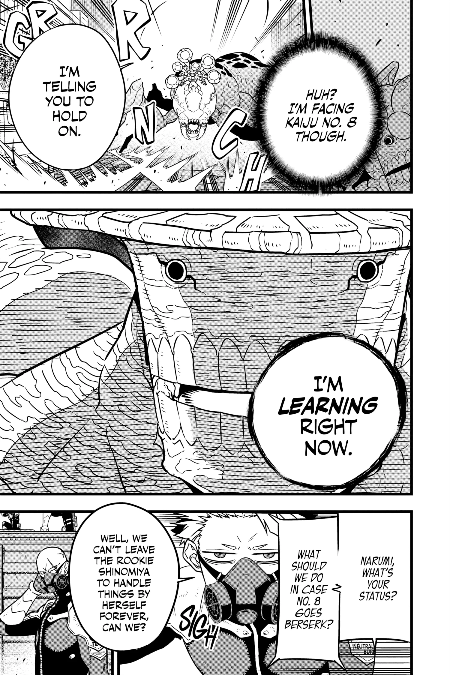 Kaiju No 8 Manga — Chapter Vol 6 — Page 81
