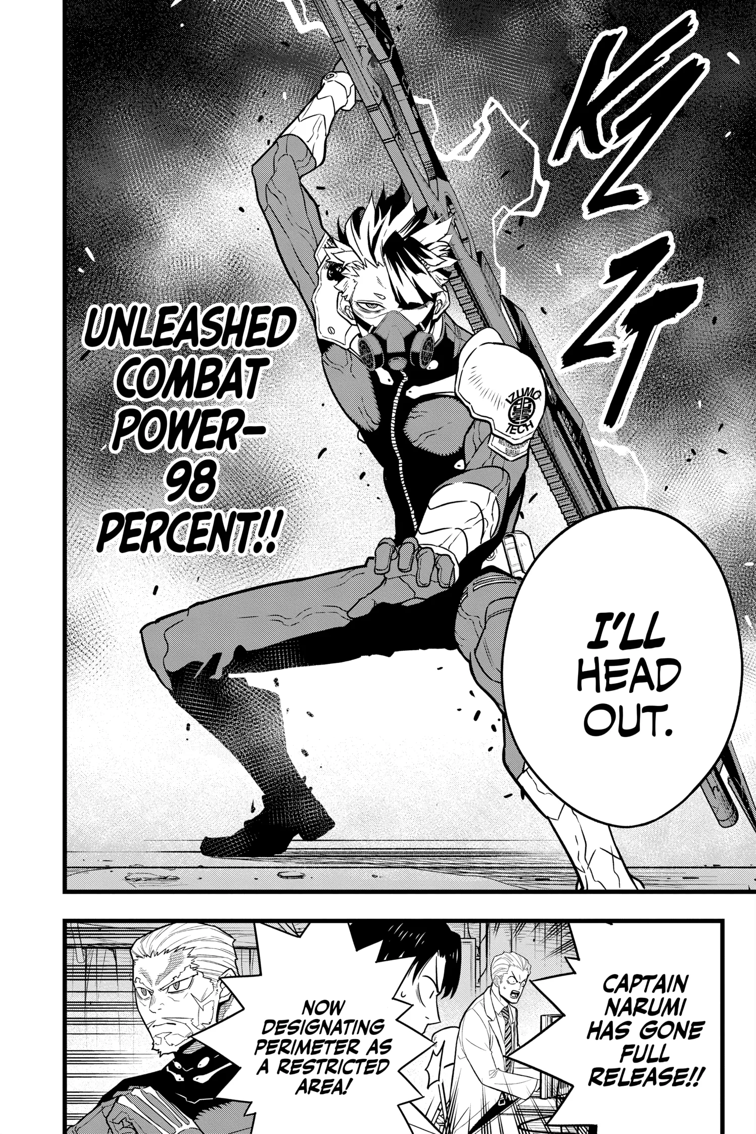 Kaiju No 8 Manga — Chapter Vol 6 — Page 82