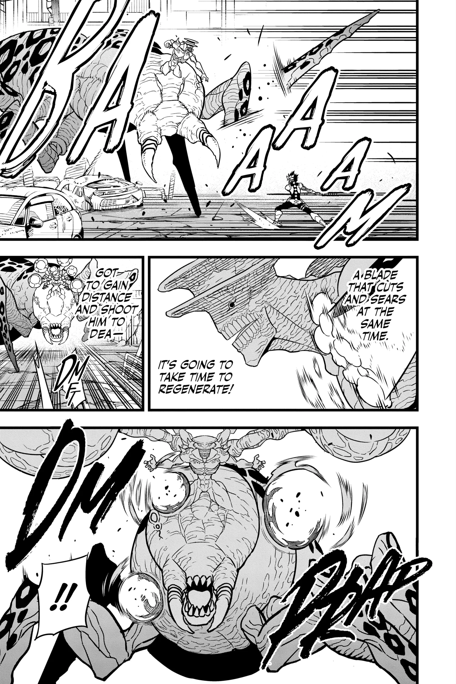 Kaiju No 8 Manga — Chapter Vol 6 — Page 83