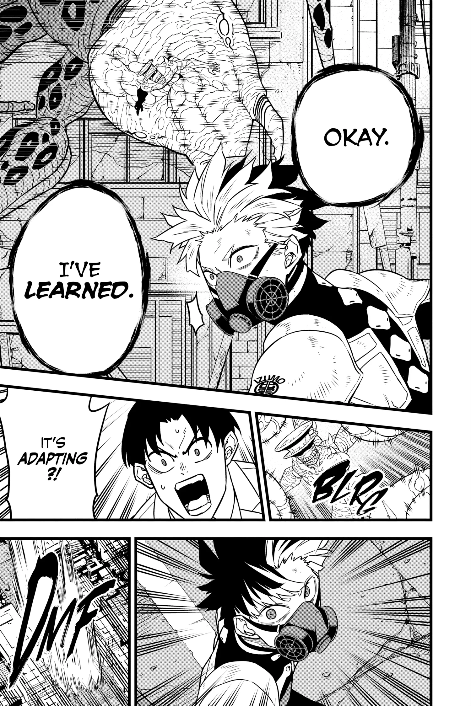 Kaiju No 8 Manga — Chapter Vol 6 — Page 87