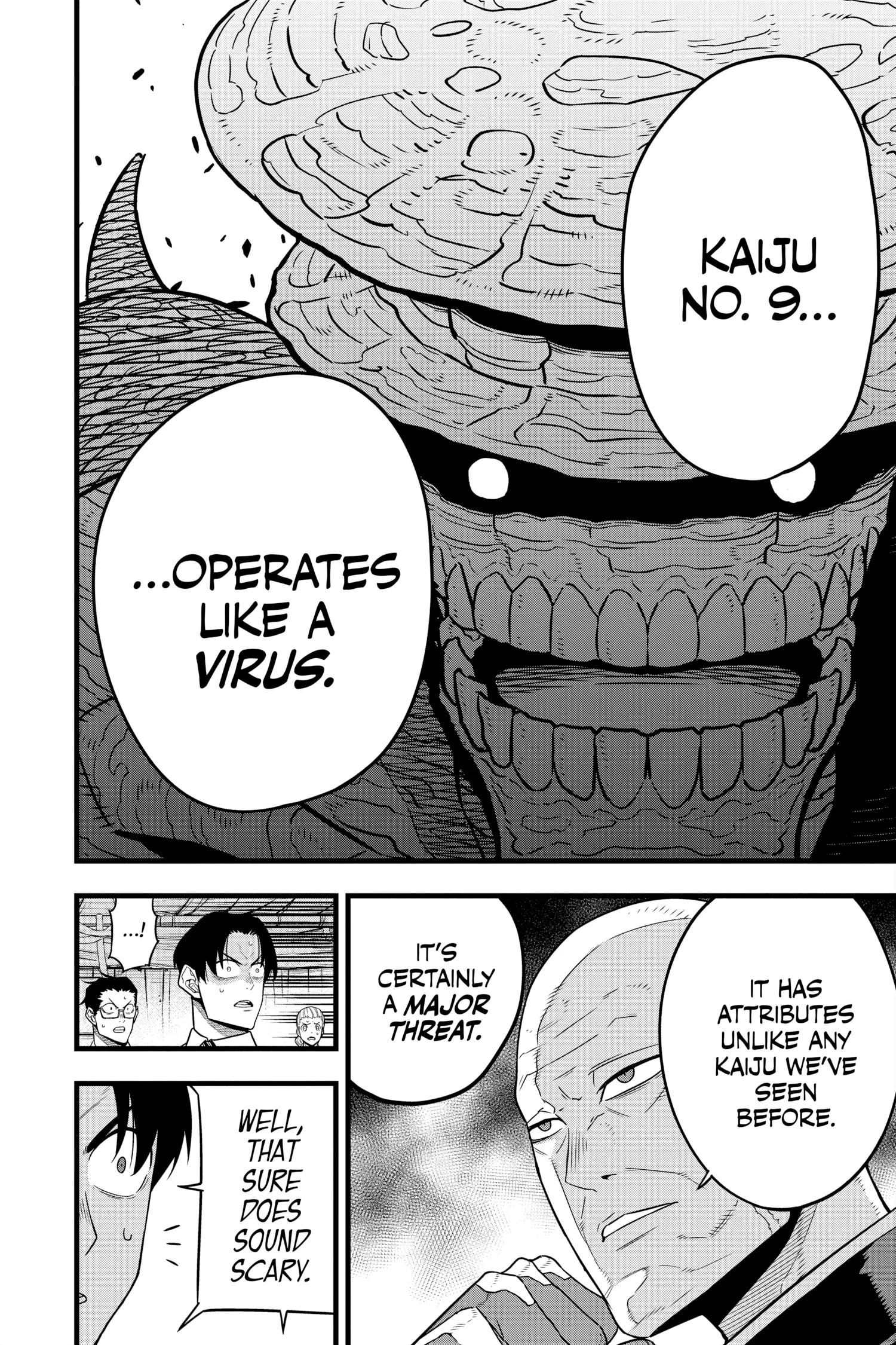 Kaiju No 8 Manga — Chapter Vol 6 — Page 90