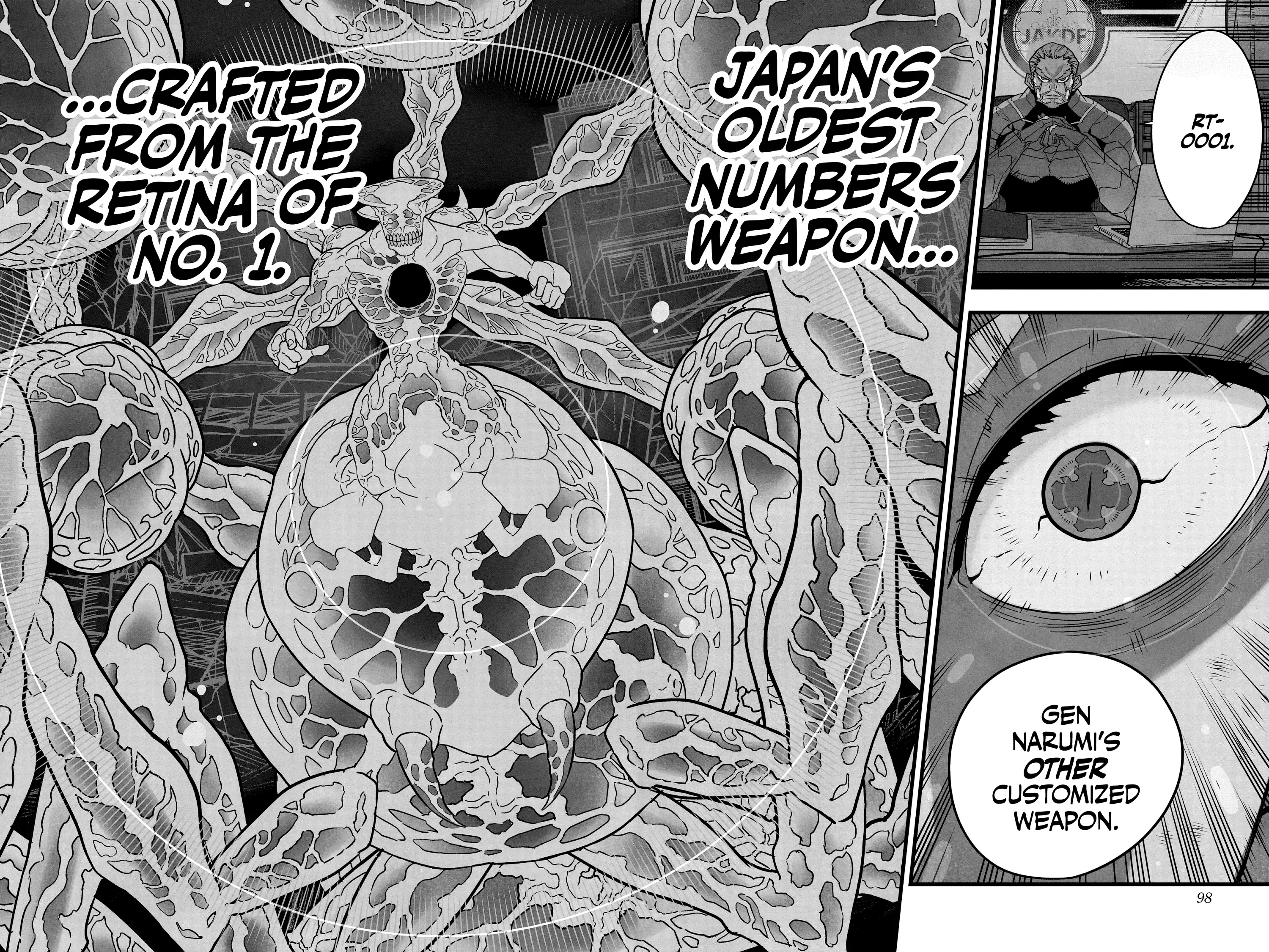 Kaiju No 8 Manga — Chapter Vol 6 — Page 94