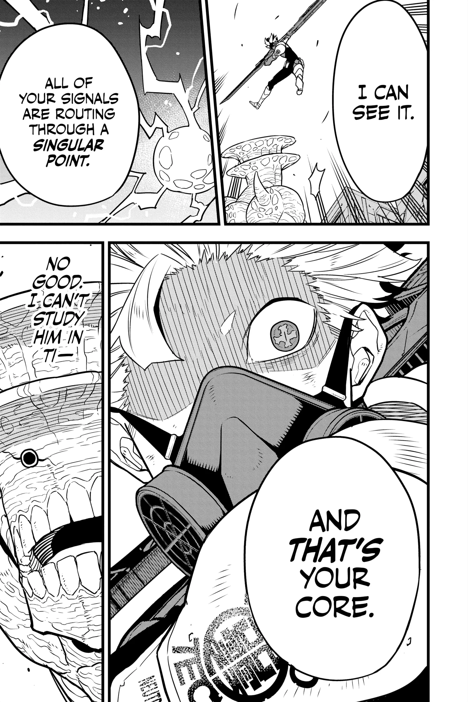 Kaiju No 8 Manga — Chapter Vol 6 — Page 100