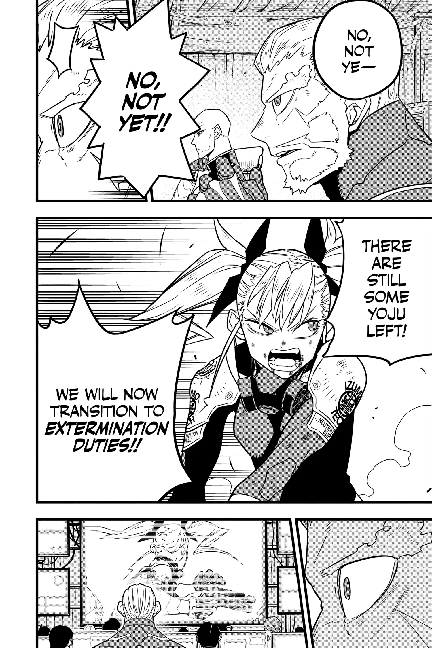 Kaiju No 8 Manga — Chapter Vol 6 — Page 104