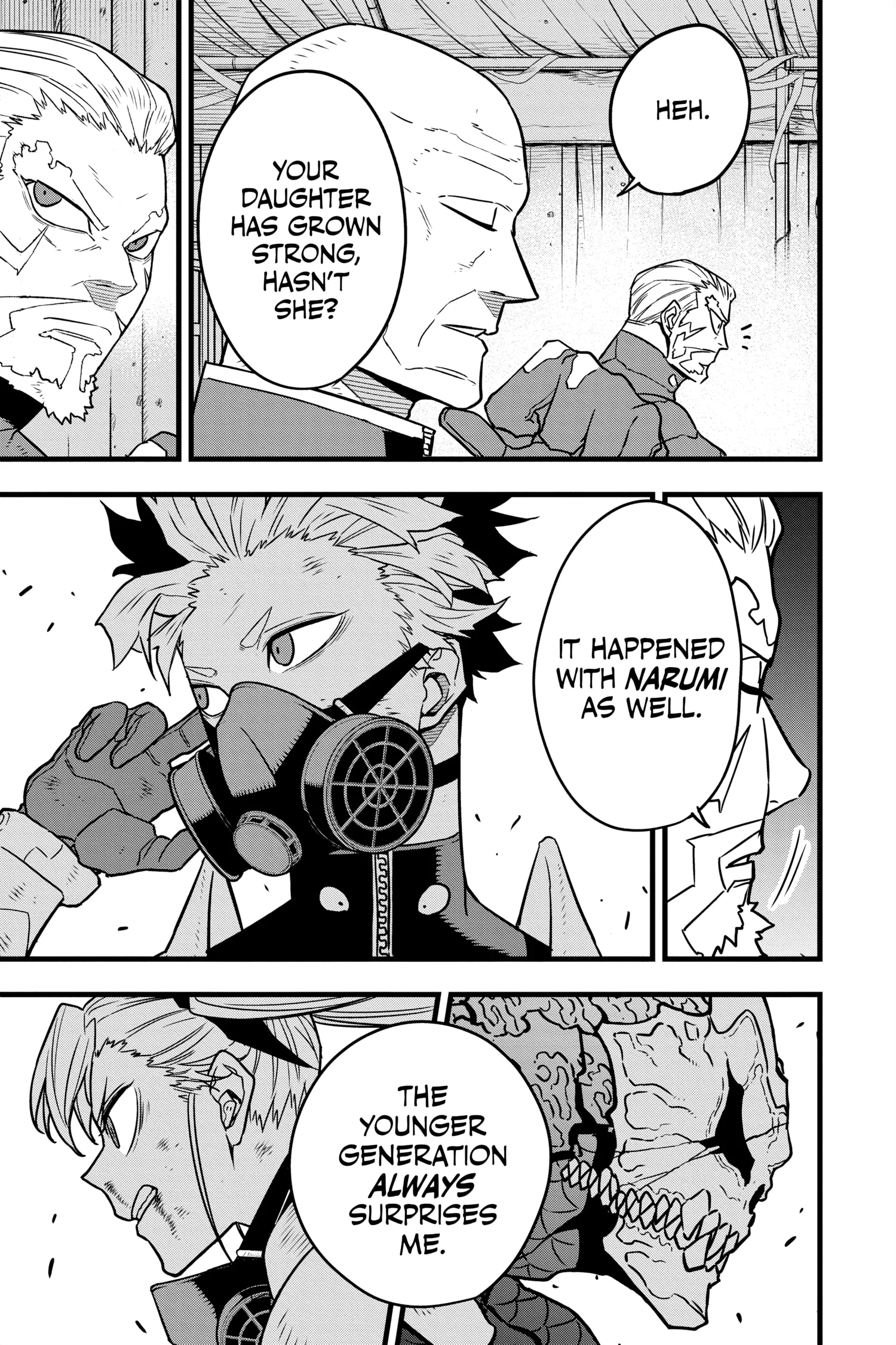 Kaiju No 8 Manga — Chapter Vol 6 — Page 105