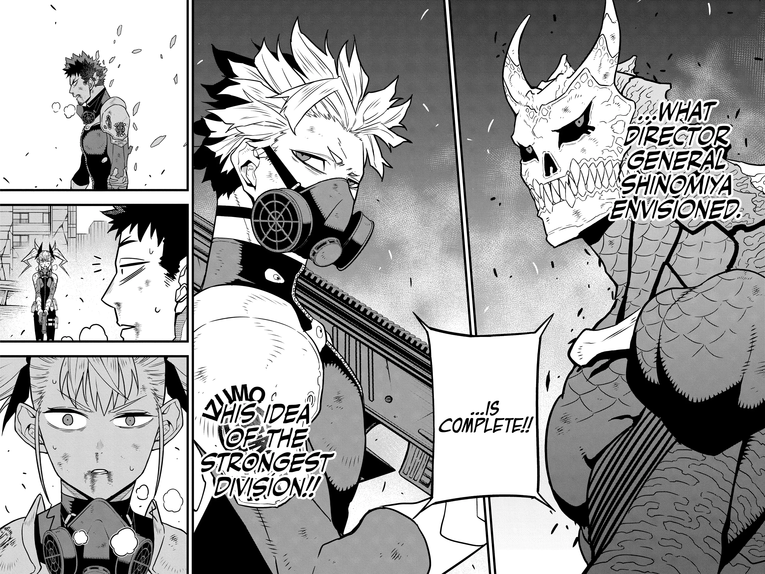 Kaiju No 8 Manga — Chapter Vol 6 — Page 108