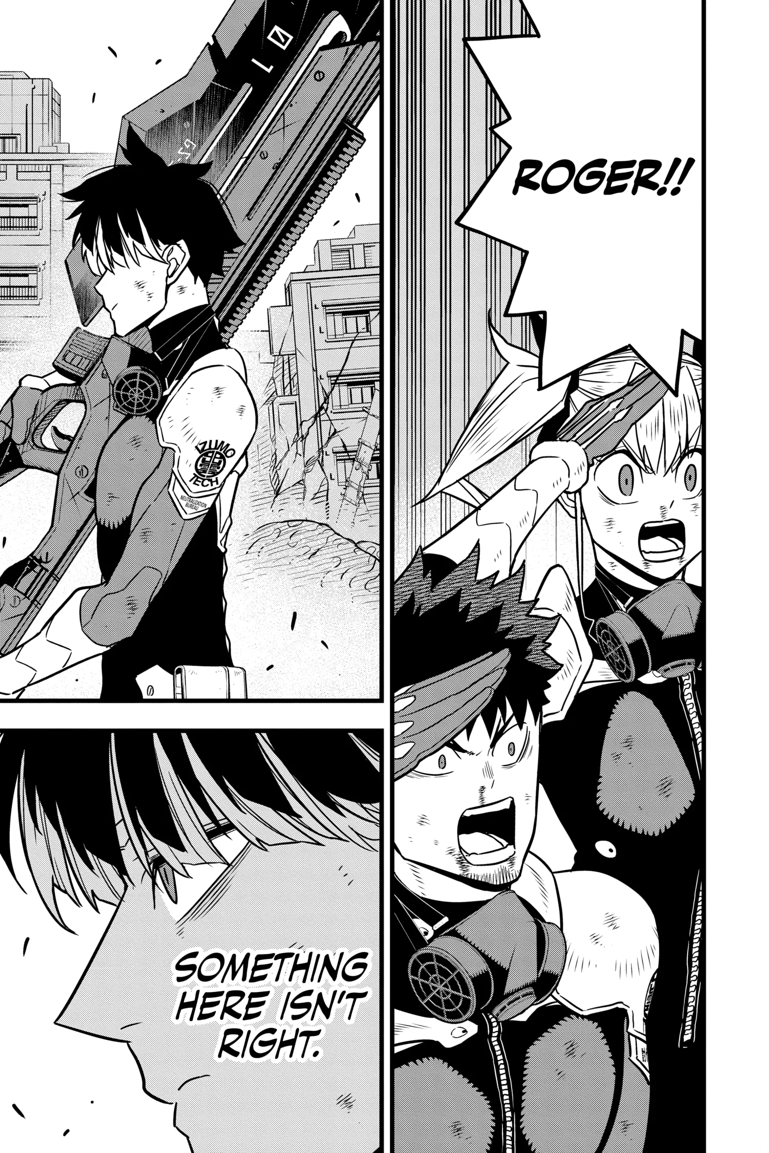 Kaiju No 8 Manga — Chapter Vol 6 — Page 112