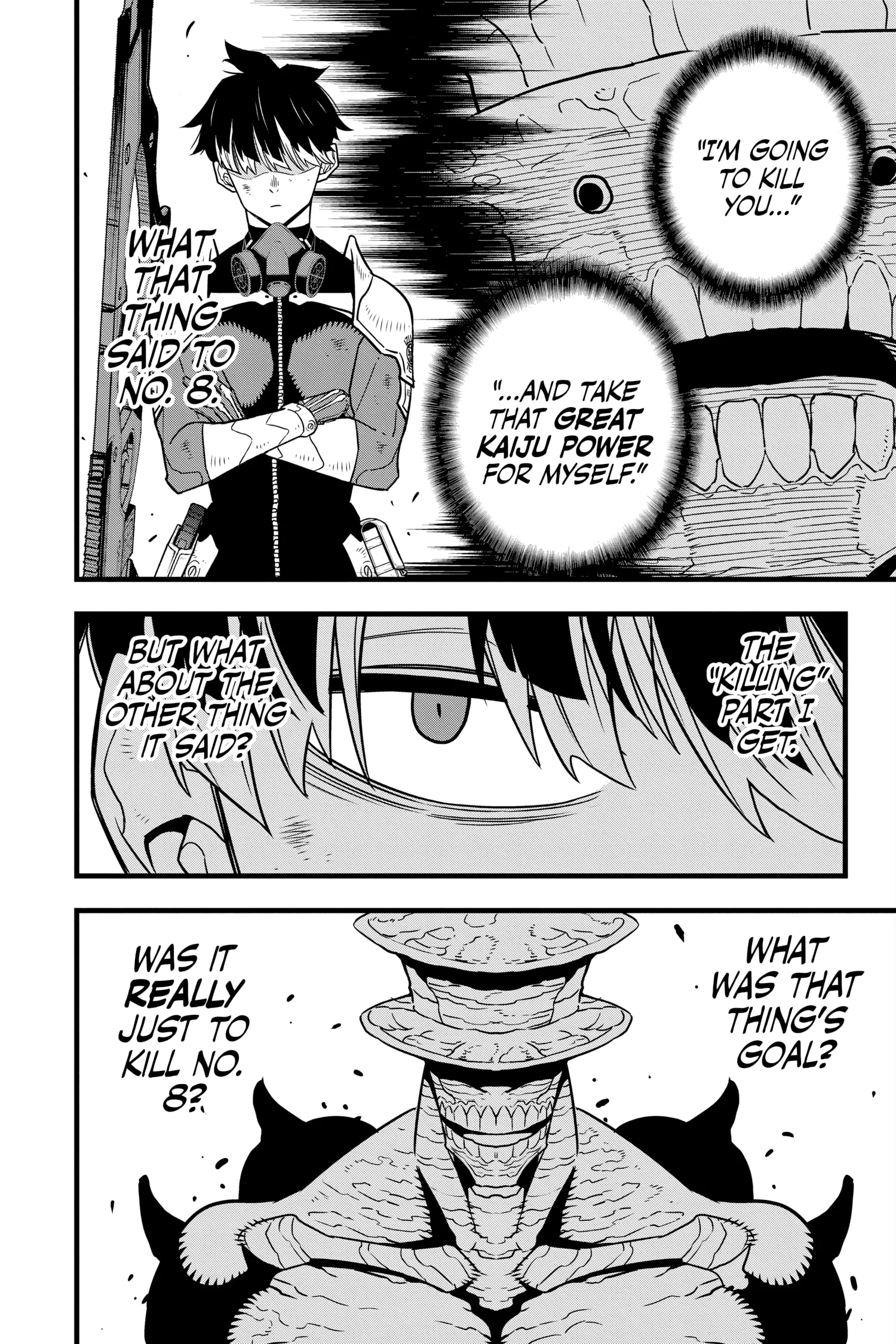 Kaiju No 8 Manga — Chapter Vol 6 — Page 113
