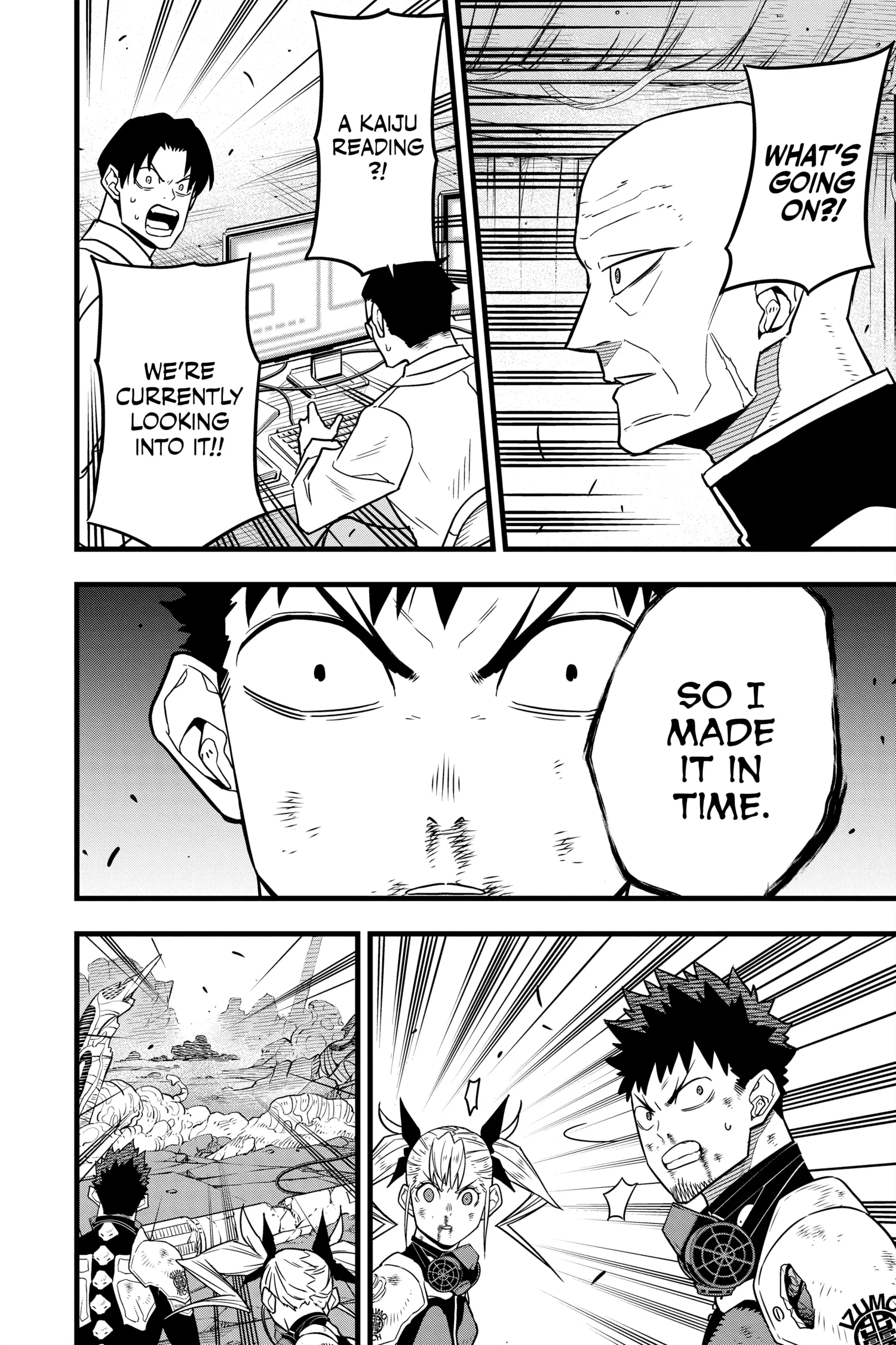 Kaiju No 8 Manga — Chapter Vol 6 — Page 115
