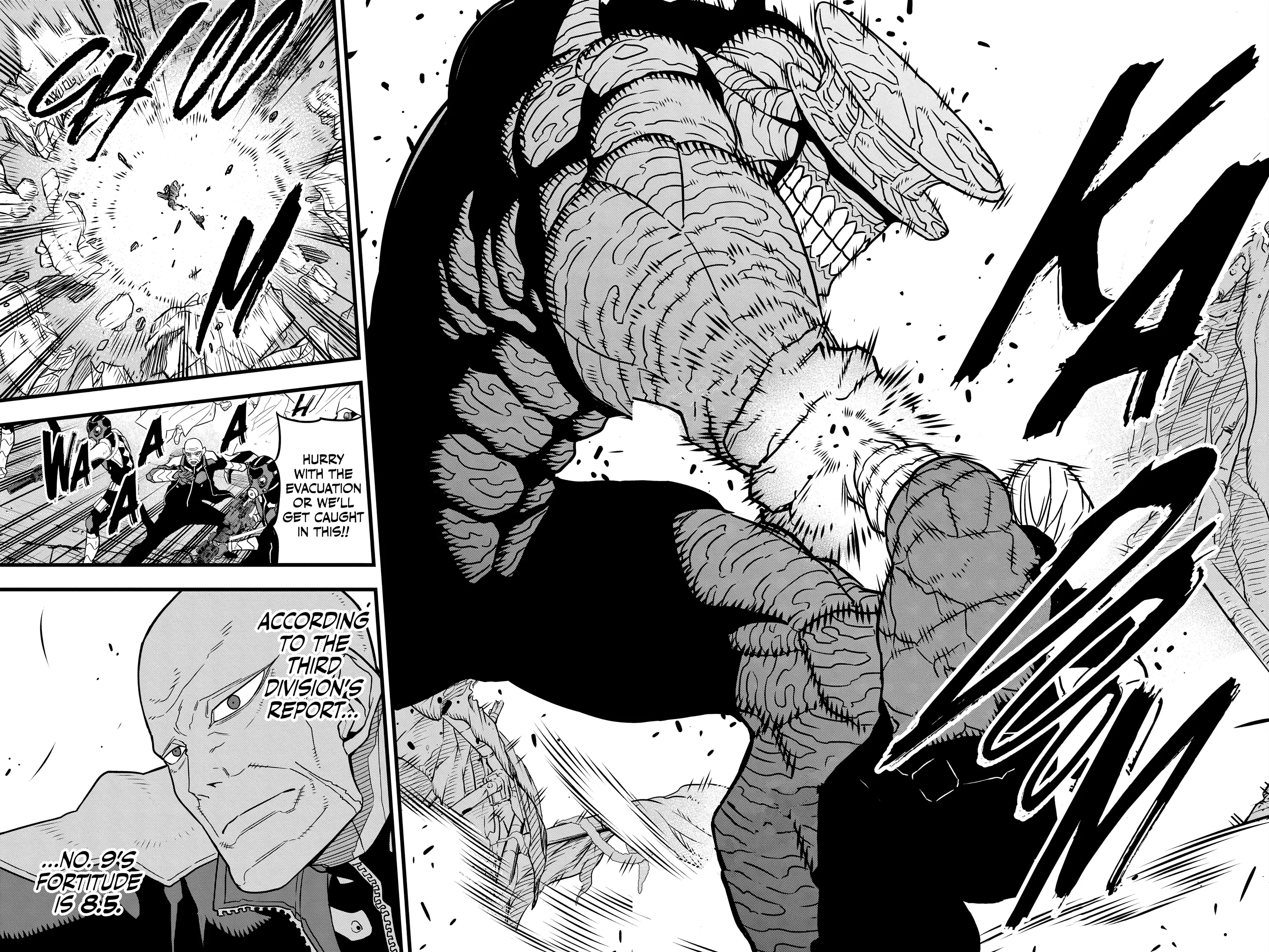 Kaiju No 8 Manga — Chapter Vol 6 — Page 129