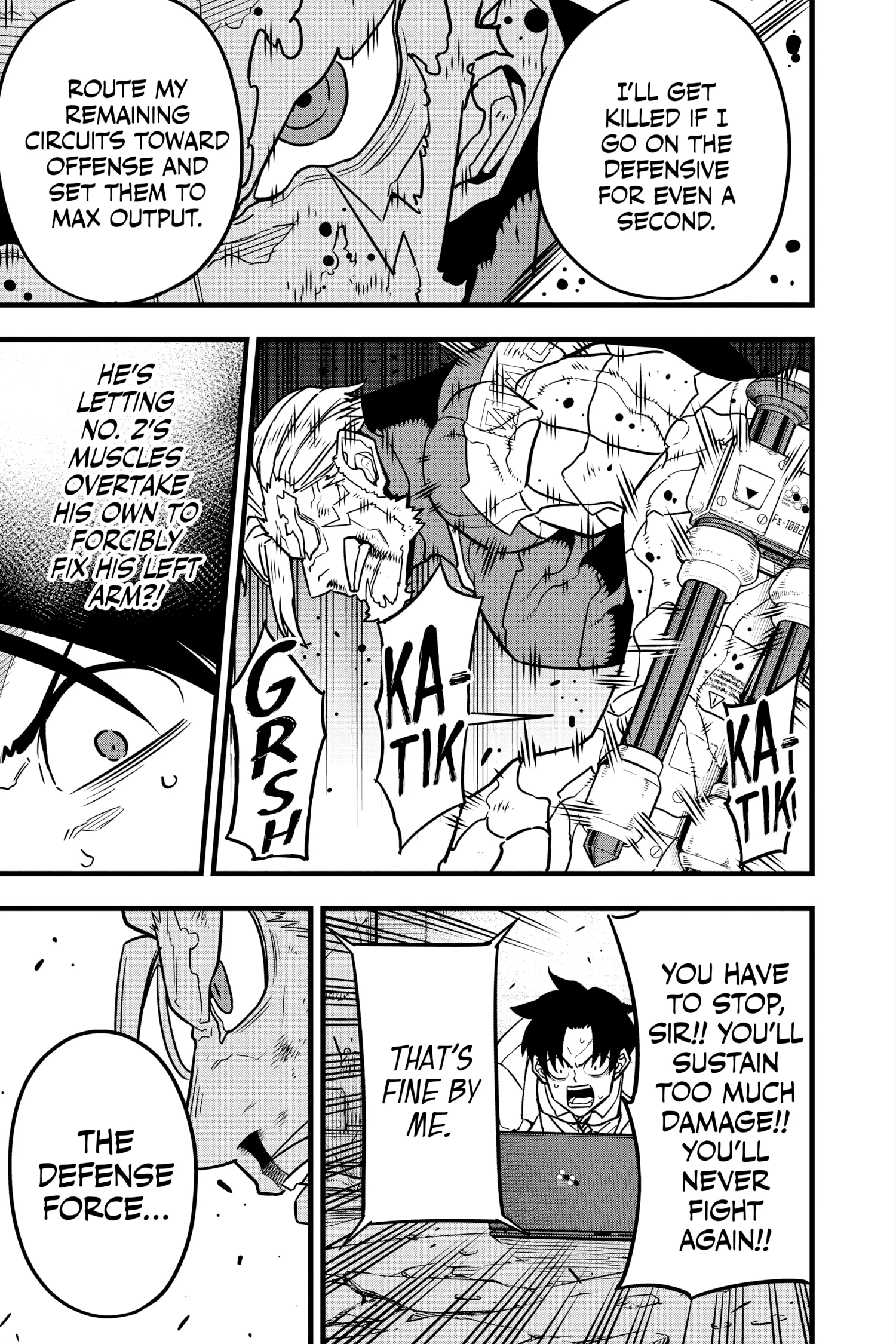 Kaiju No 8 Manga — Chapter Vol 6 — Page 148