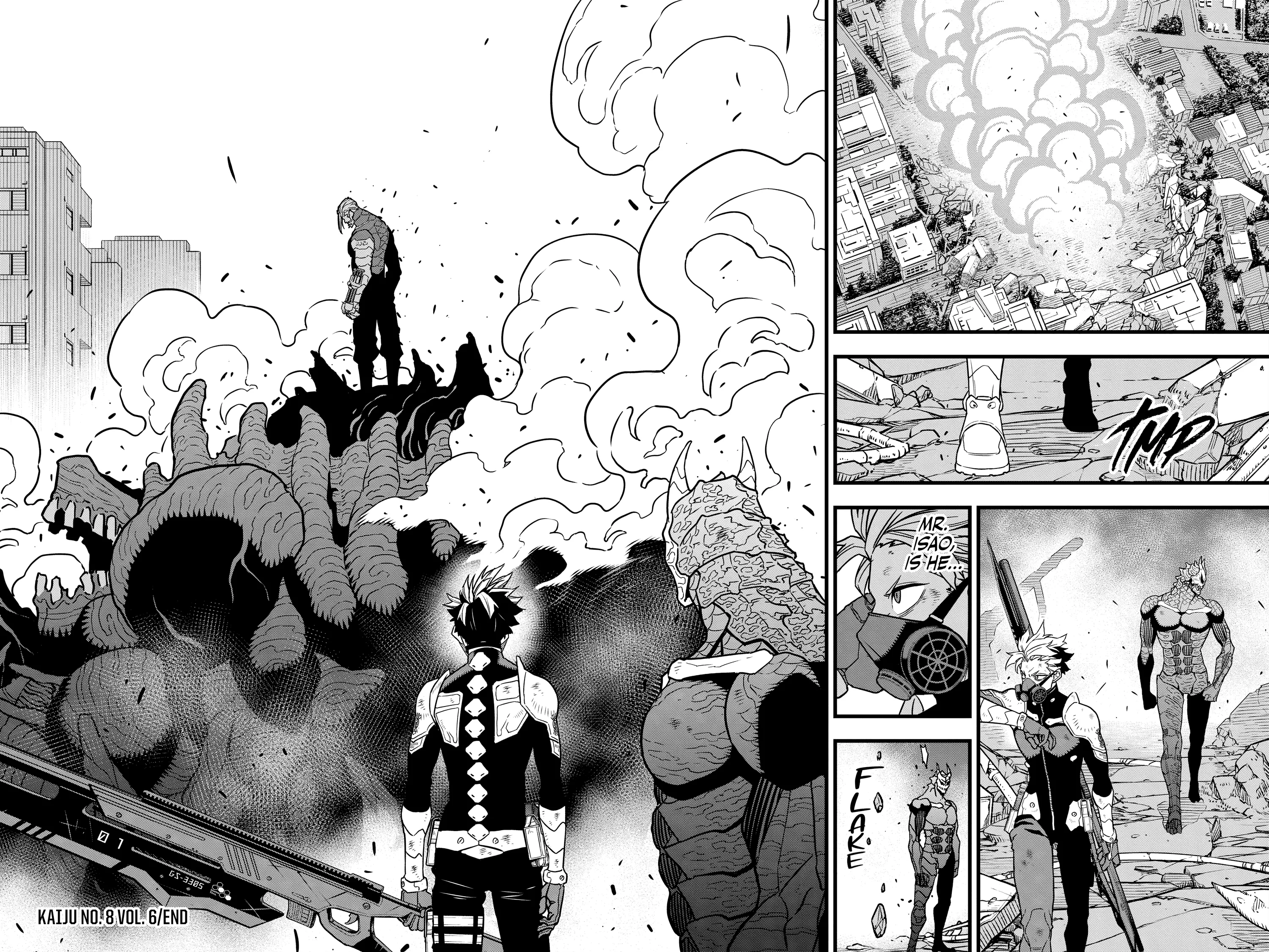 Kaiju No 8 Manga — Chapter Vol 6 — Page 173