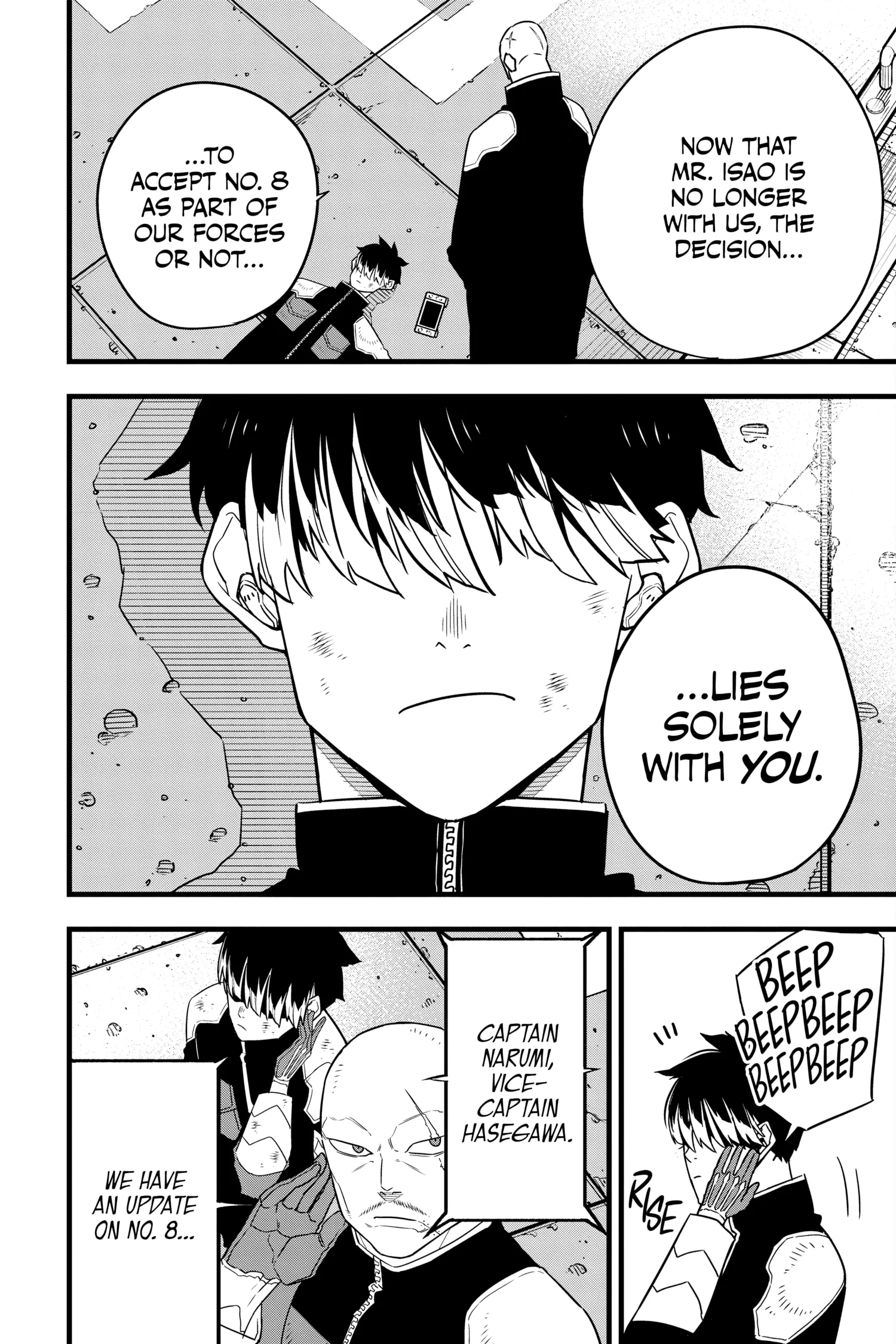 Kaiju No 8 Manga β Chapter Vol 7 β Page 78