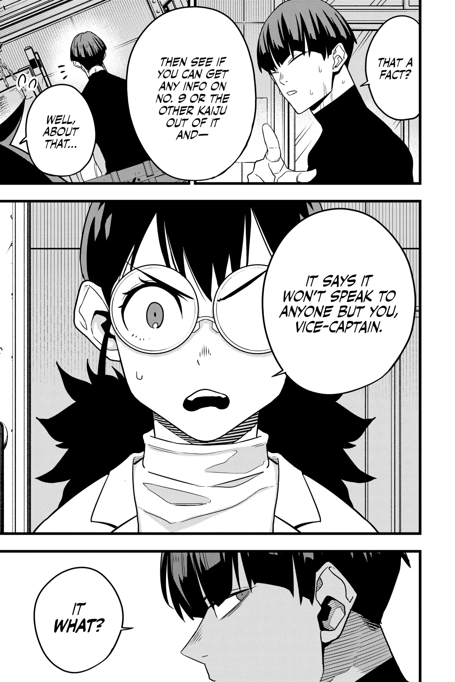 Kaiju No 8 Manga β Chapter Vol 7 β Page 96