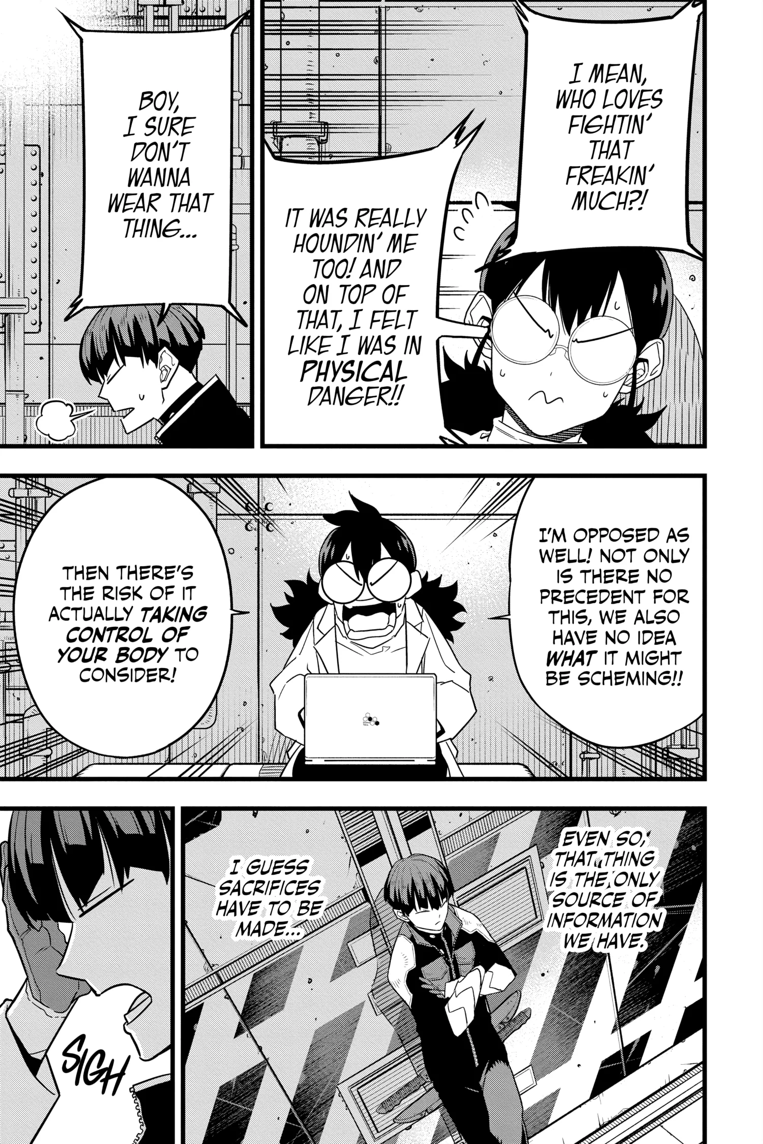 Kaiju No 8 Manga β Chapter Vol 7 β Page 111