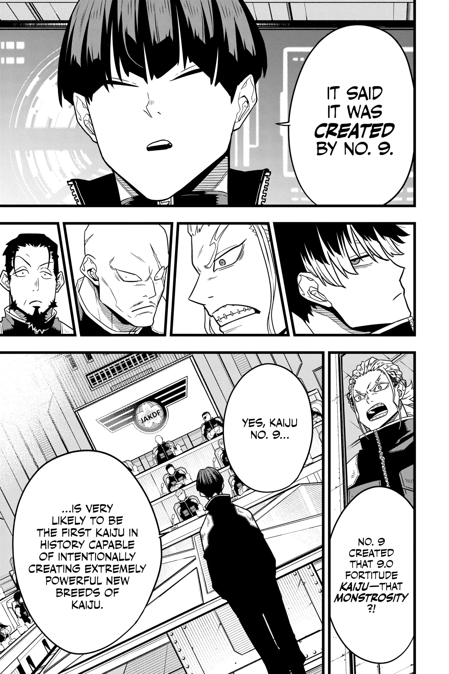 Kaiju No 8 Manga β Chapter Vol 7 β Page 133