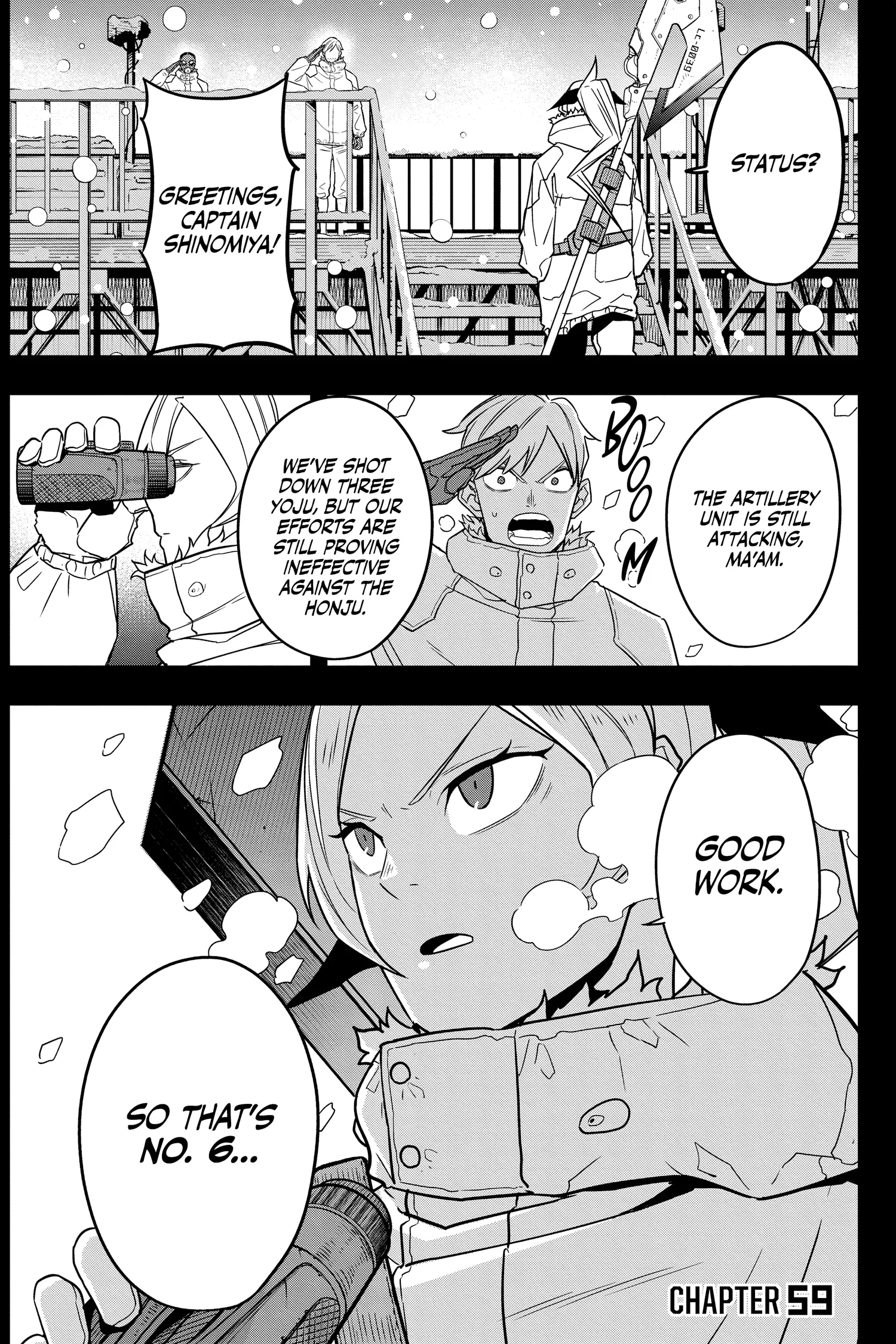 Kaiju No 8 Manga β Chapter Vol 7 β Page 152