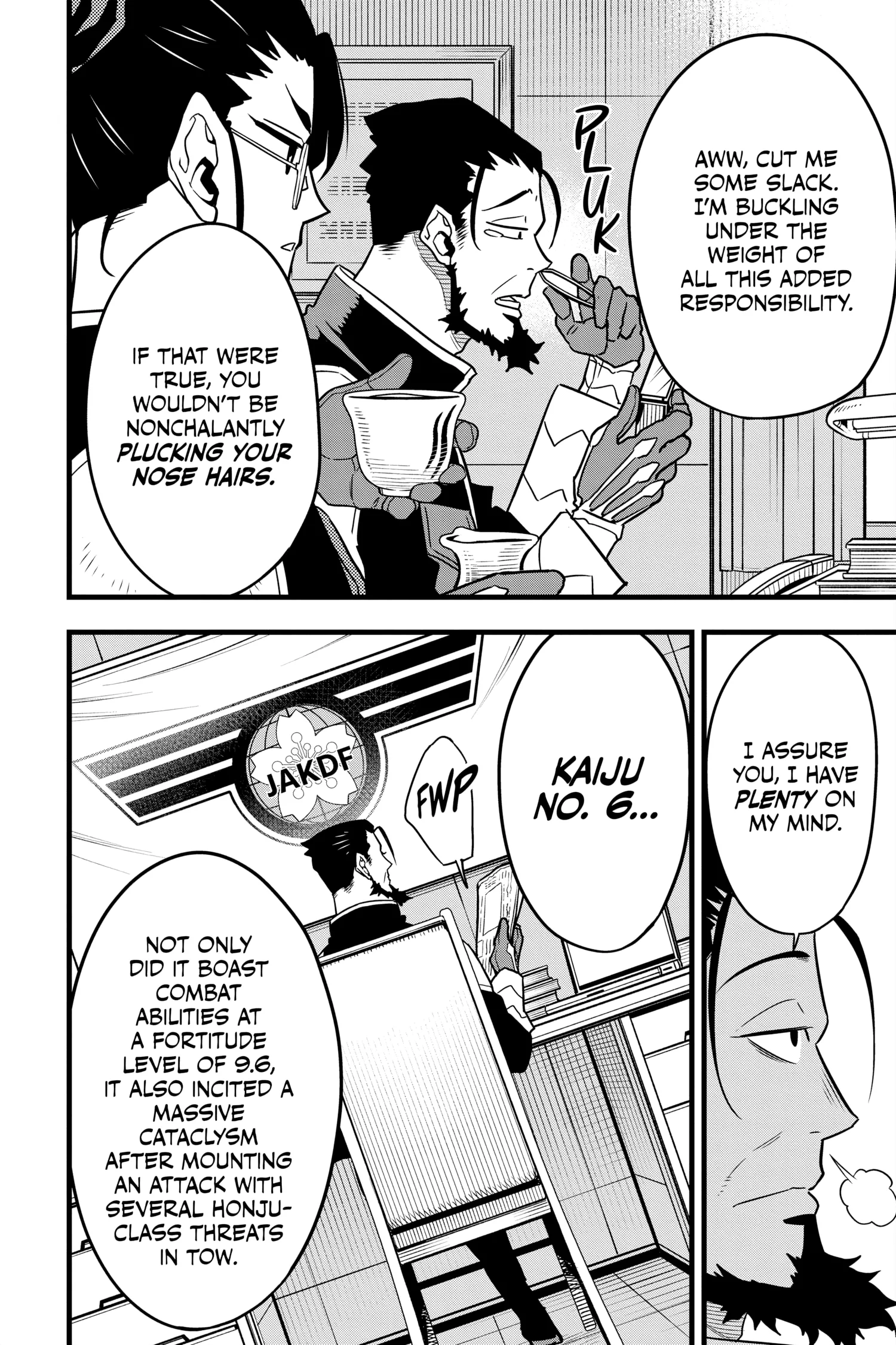 Kaiju No 8 Manga β Chapter Vol 7 β Page 156