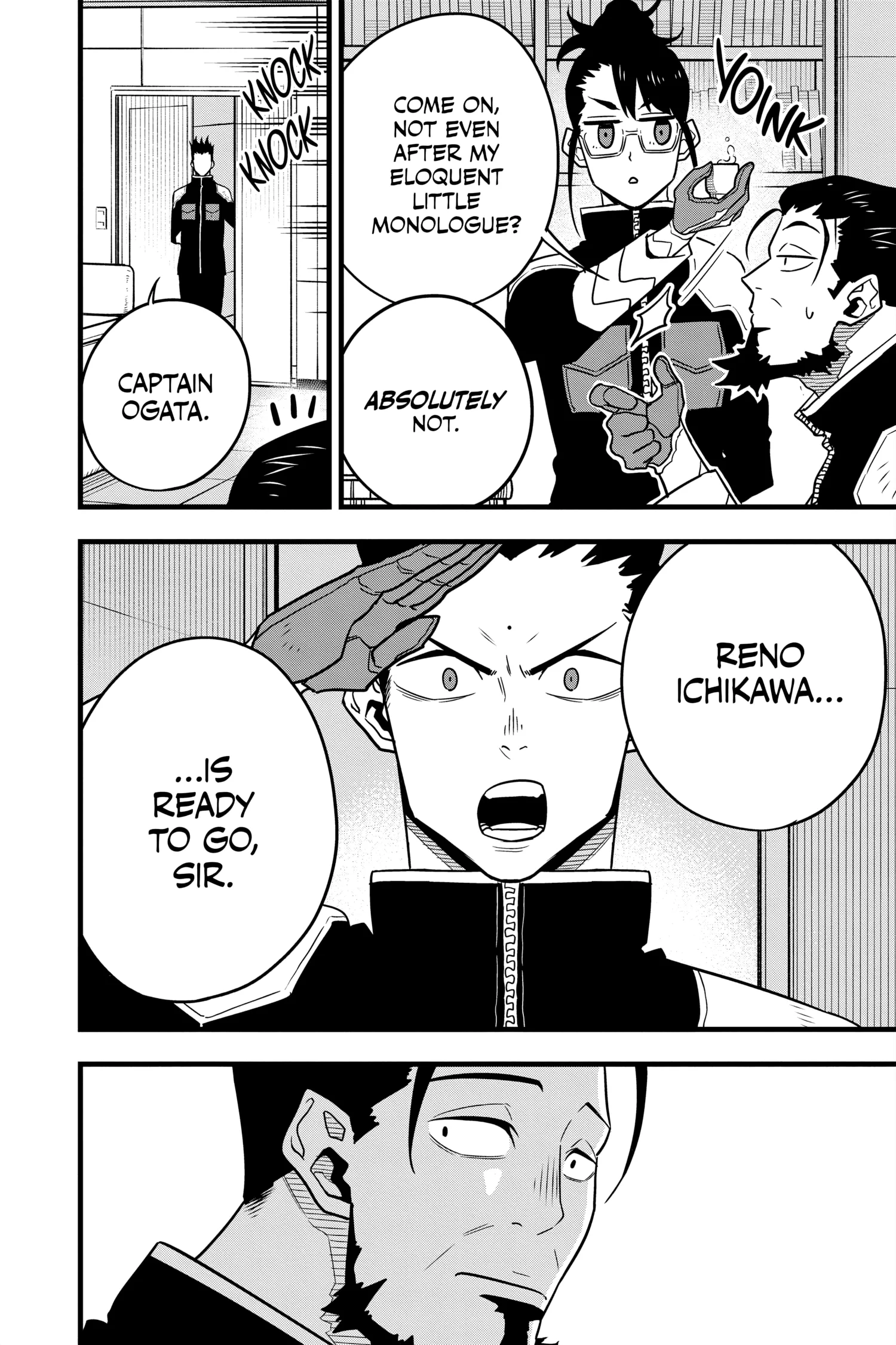 Kaiju No 8 Manga β Chapter Vol 7 β Page 158