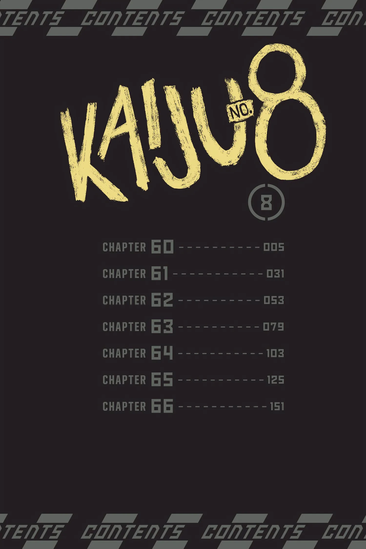 Kaiju No 8 Manga β Chapter Vol 8 β Page 5