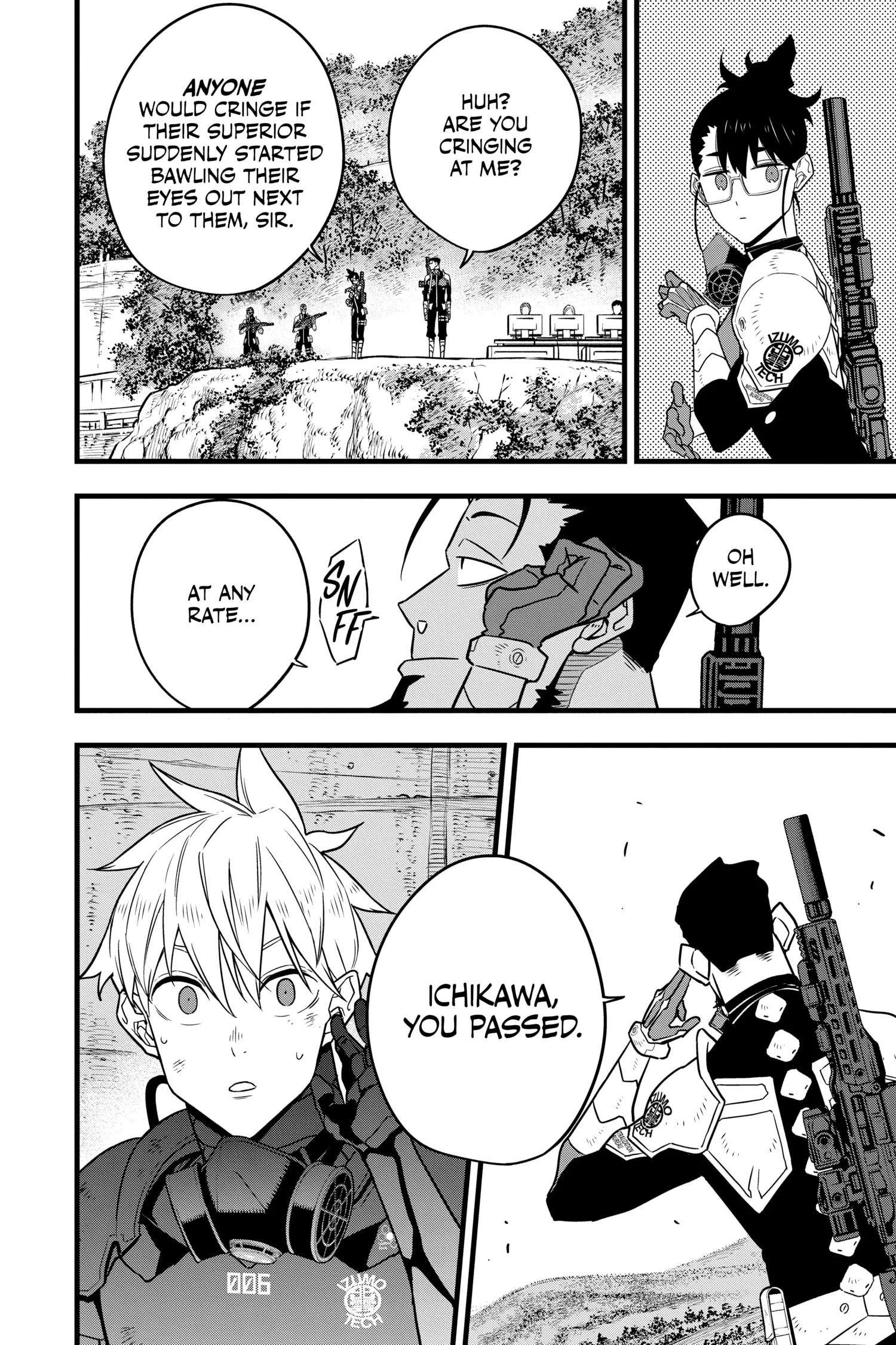 Kaiju No 8 Manga β Chapter Vol 8 β Page 108