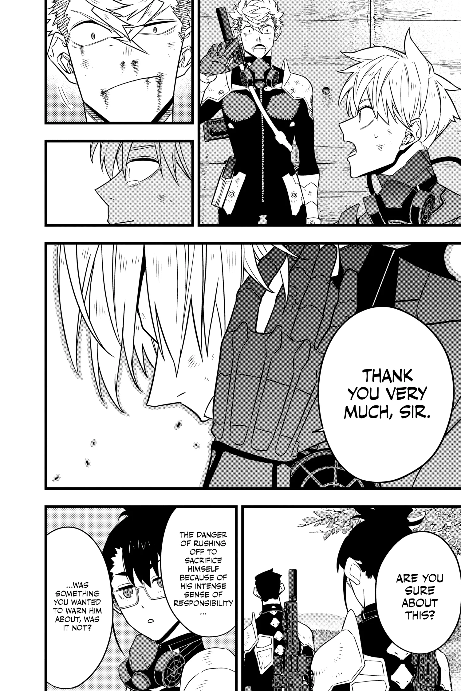 Kaiju No 8 Manga β Chapter Vol 8 β Page 110
