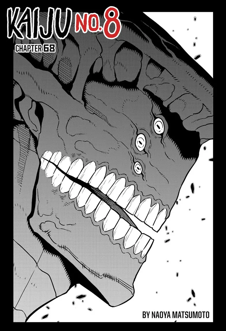 Kaiju No 8 Manga — Chapter 68 — Page 1