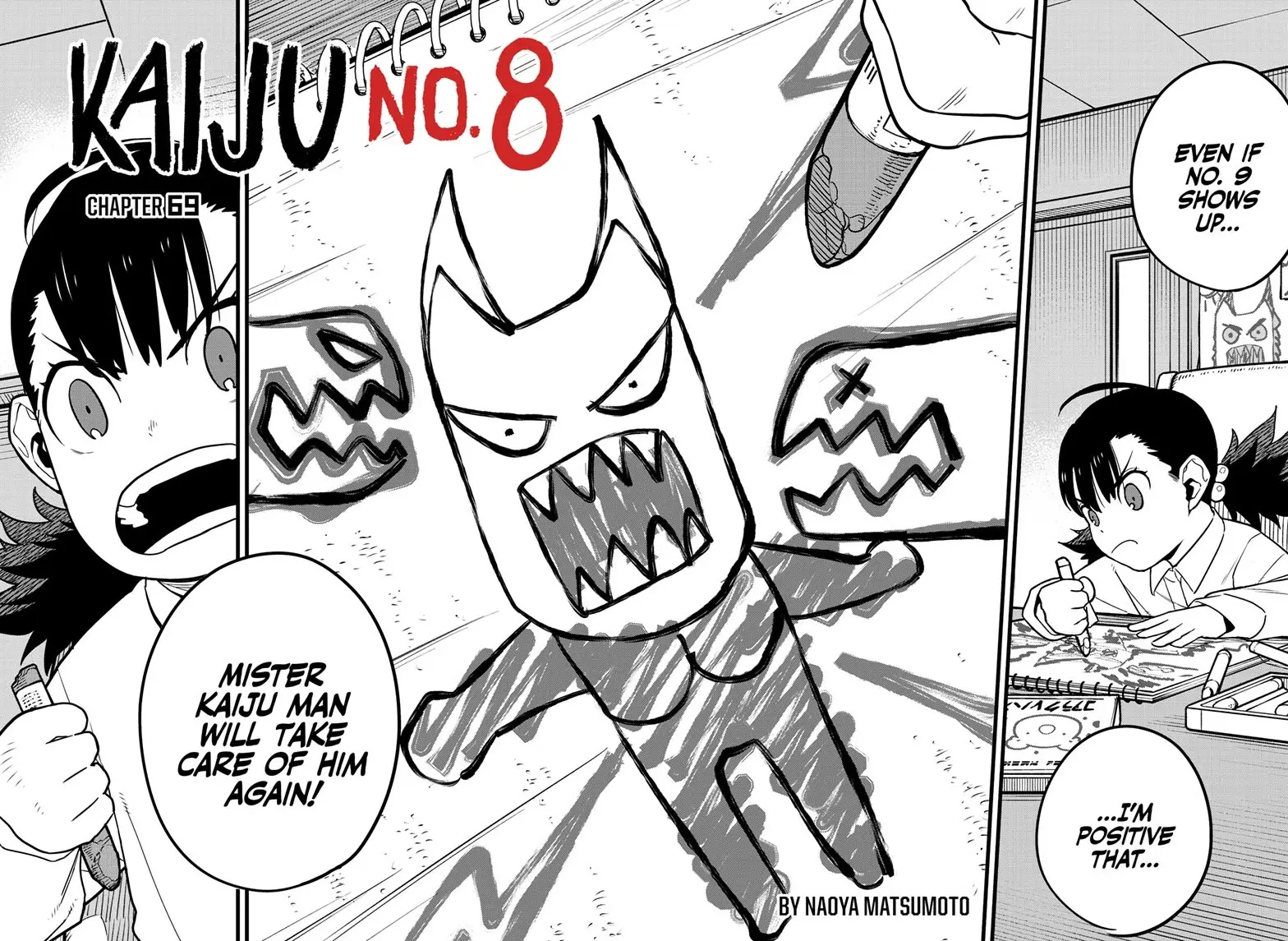 Kaiju No 8 Manga — Chapter 69 — Page 2