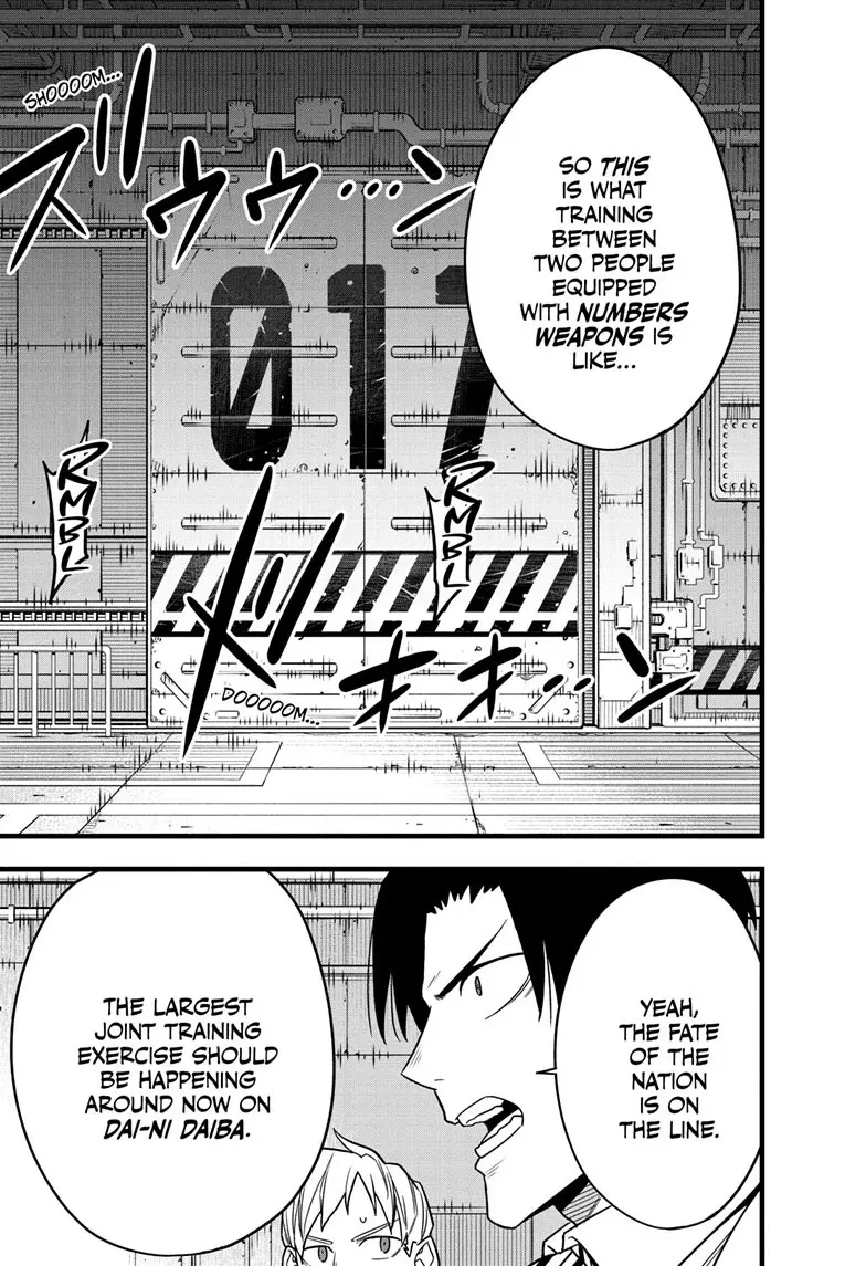Kaiju No 8 Manga — Chapter 69 — Page 4
