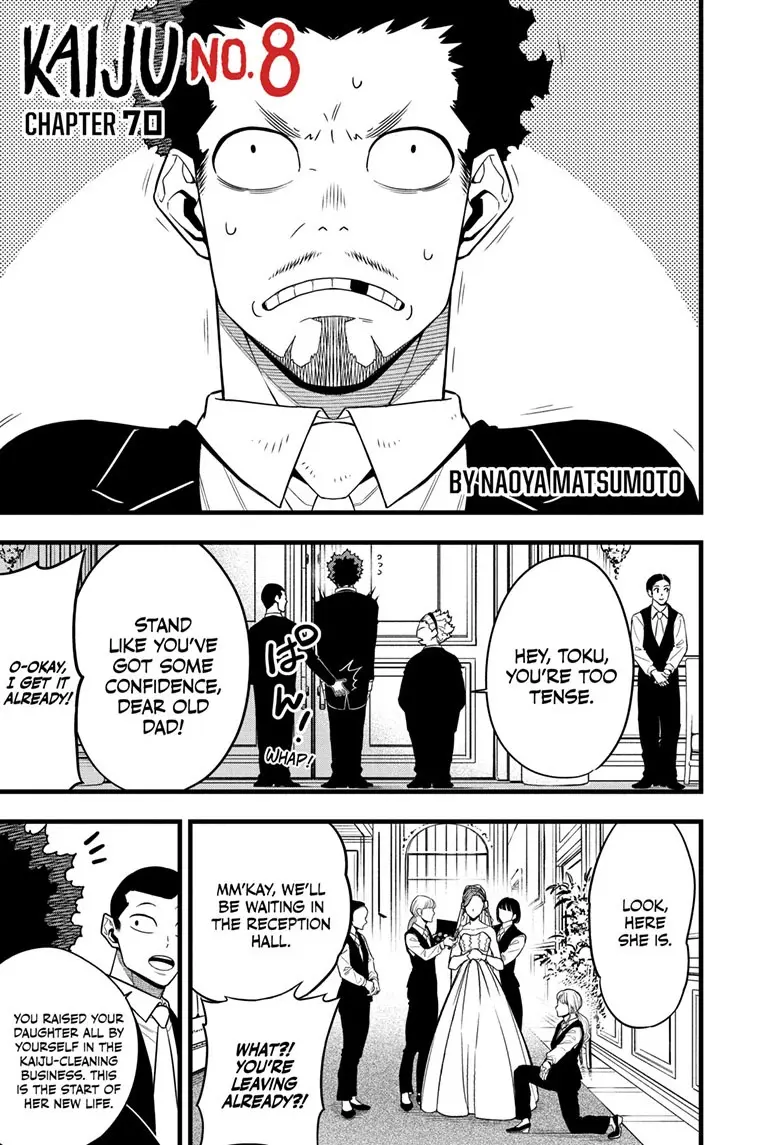 Kaiju No 8 Manga — Chapter 70 — Page 1